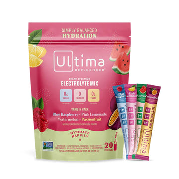 Ultima Replenisher Daily Electrolyte Drink Mix – Tropical Variety, 20 Stickpacks – Hydration Ultima Replenisher buy supplements canada