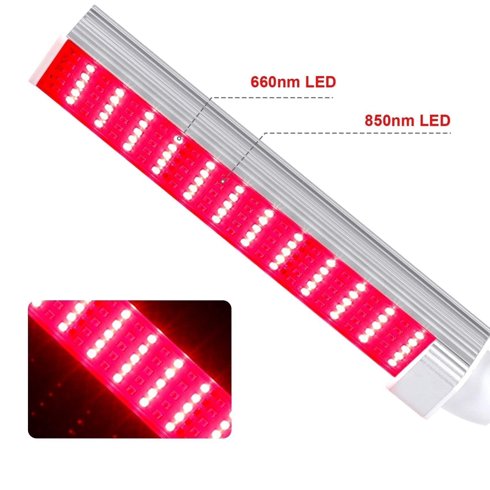 MAINENG Infrared & Red Light Therapy Lamp with Timer, 660nm & 850nm LED - M7685 MAINENG buy supplements canada