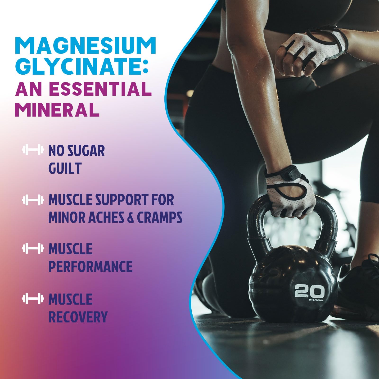 Magnesium Glycinate Gummies - Sugar Free - 100% Chelated Magnesium Gummy Supplement for Max Absorption - for Sleep Support & Heart, Muscle & Bone Health - Gentle on Stomach, Grape Flavor - 60 Gummies Nature's Peak buy supplements canada