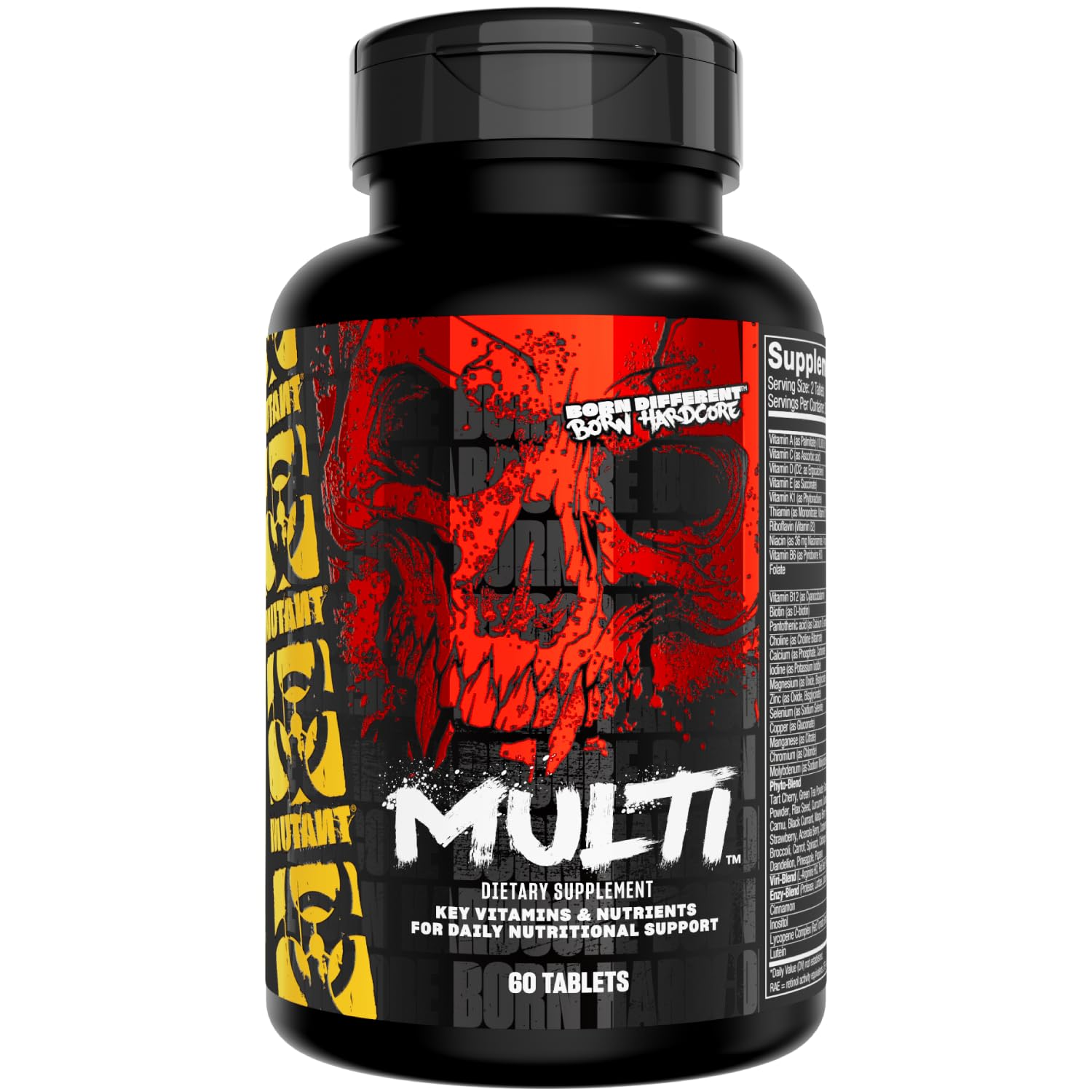 Mutant Multi - High Potency Vitamins with 75+ Ingredients Specifically Formulated for Heavy Lifting, 60 Tablets Mutant buy supplements canada