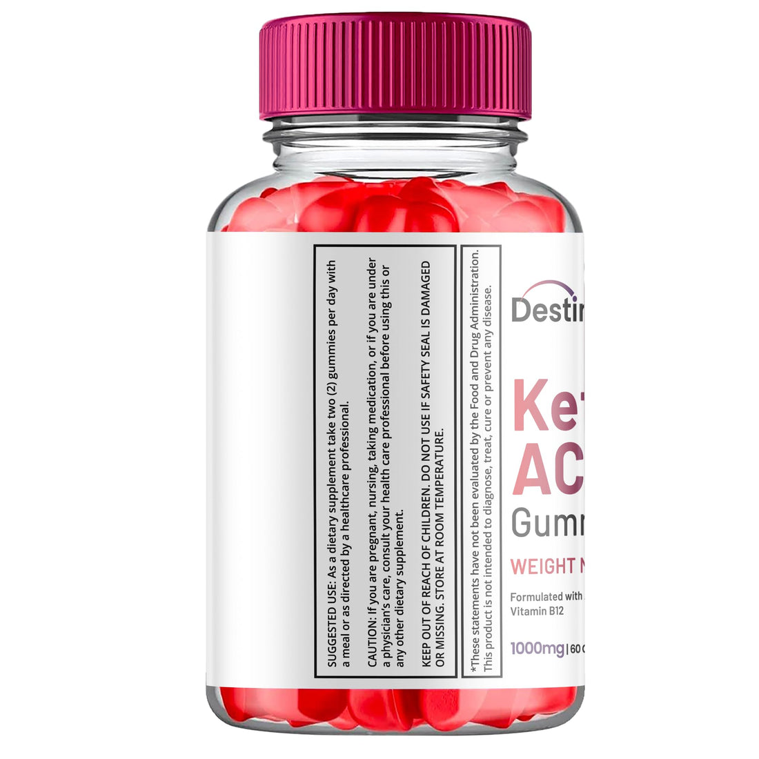 (2 Pack) Destiny Keto ACV Gummies, Destiny Keto ACV Gummies Advanced Weight Loss