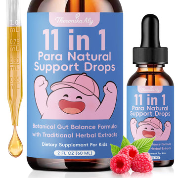 Theronika Aly Parasite Cleanse for Humans & Kids – Advanced Herbal Blend with Black Walnut, Wormwood, Clove, Digestive & Gut Balance Support, Alcohol-Free Liquid Drops, 30 Servings Theronika Aly buy supplements canada