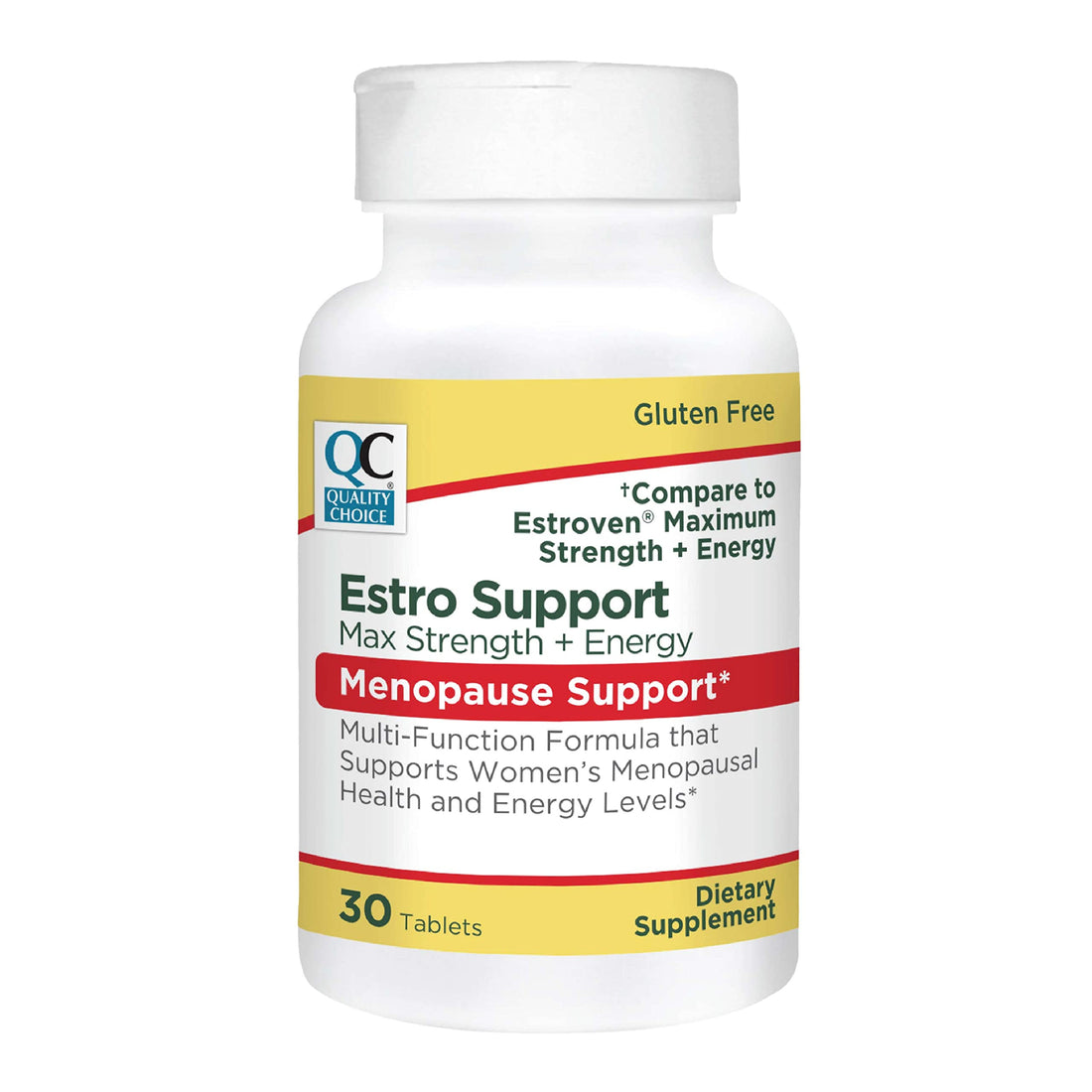 Quality Choice Estro Support Max + Energy Tablets Menopause Support 30 Count Quality Choice buy supplements canada
