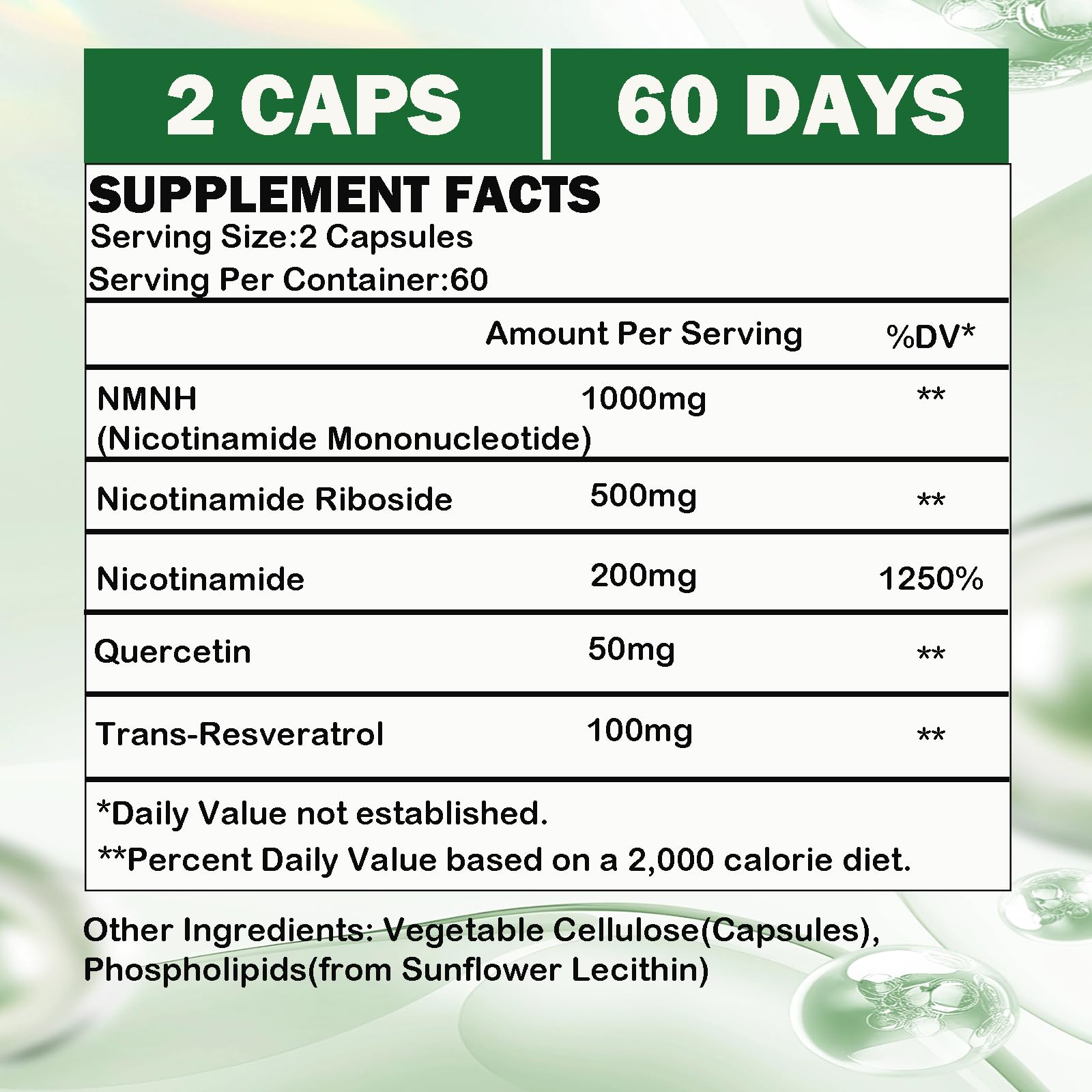GHKALQ NMNH Supplement 1000mg,Liposomal Pure Nicotinamide Mononucleotide,Boost NAD Level with Resveratrol & Nicotinamide Riboside NR,High Absorption,for Cellular,Energy,Non-GMO,Vegan,120 Capsules GHKALQ buy supplements canada