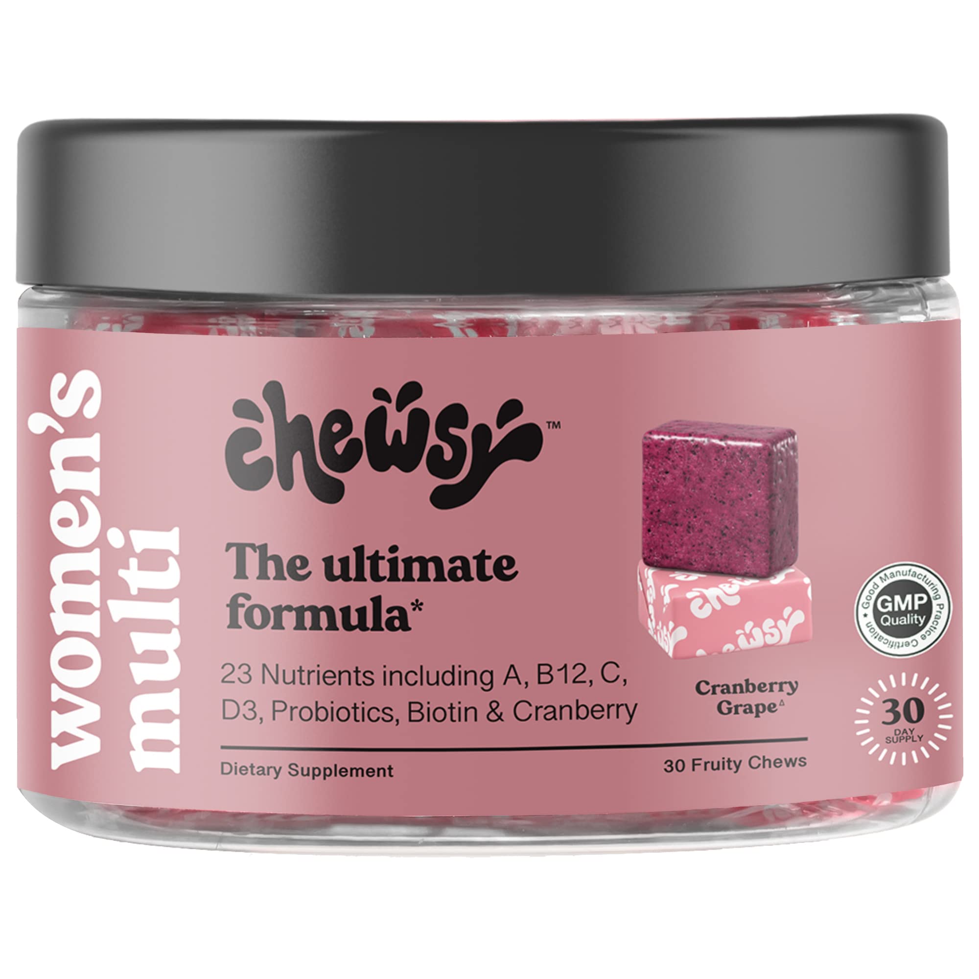 Chewsy Women's Multivitamin Chews, Immune & Energy Support, Vitamins C, B12, A, D, E CHEWSY buy supplements canada