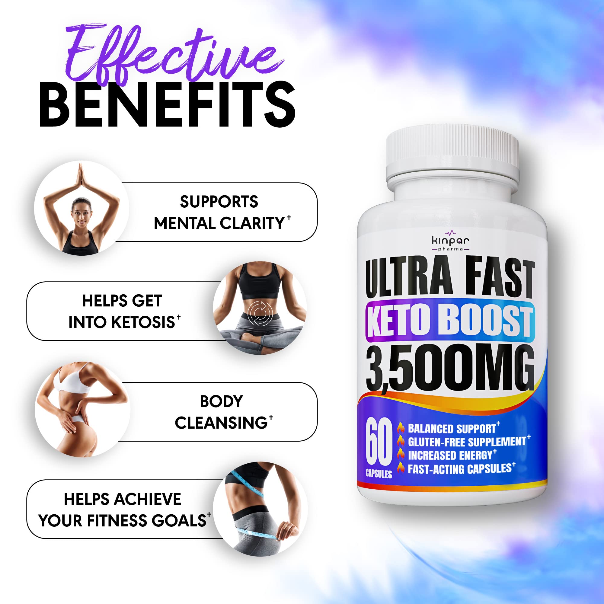 Complete Keto Pills - Keto Fast Exogenous Ketones Supplement for Improved Focus and Stamina Kinpar Pharma buy supplements canada