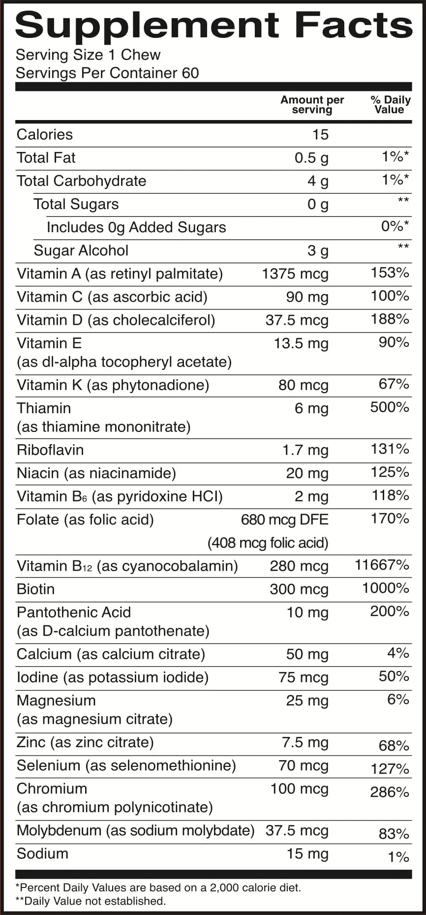 BariatricPal Iron-Free Multivitamin Soft Chew - Fruit Punch (60 Count) BariatricPal buy supplements canada
