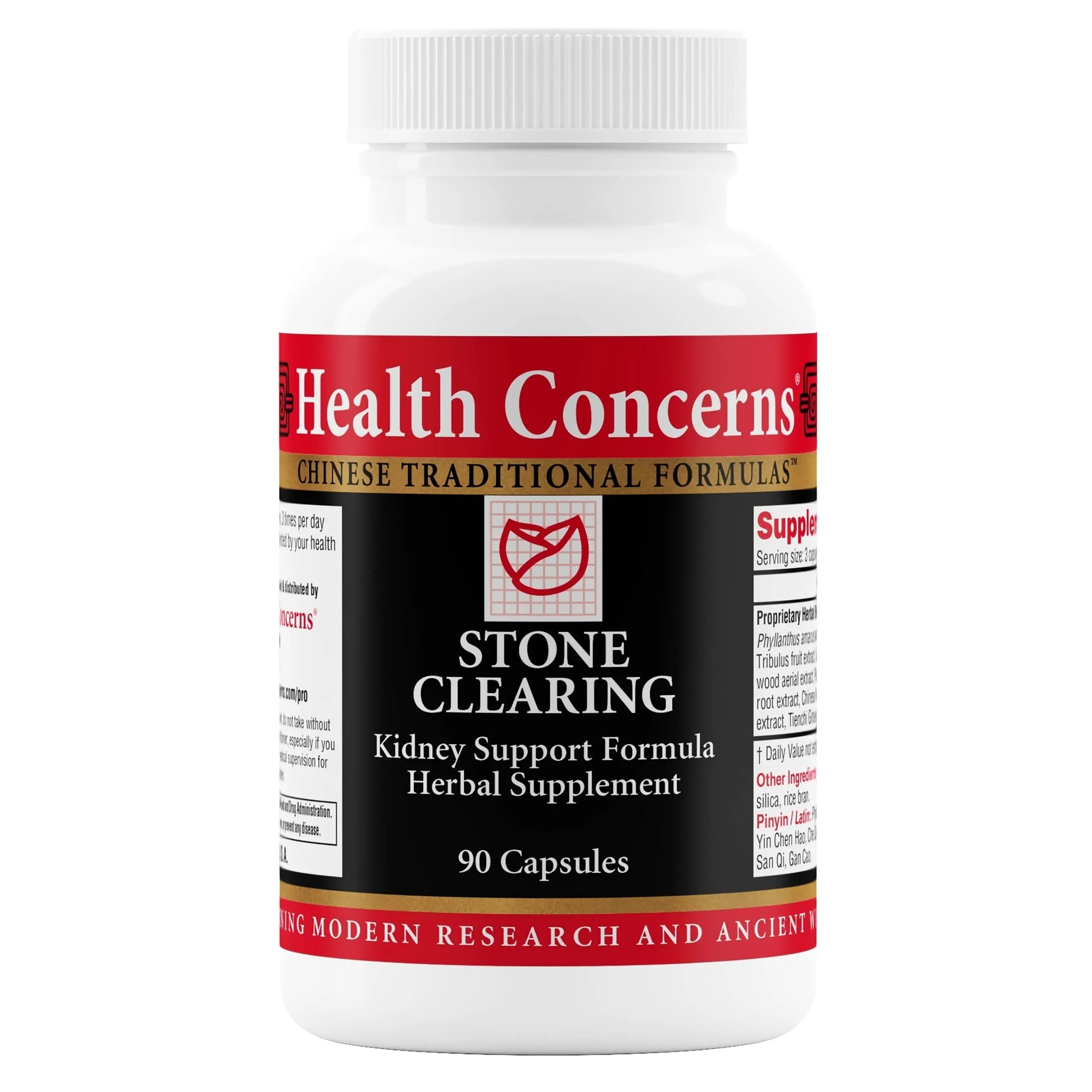 Health Concerns Stone Clearing – Kidney Support & Urinary Tract Cleanse – Damp Heat & Qi Flow Herbal Formula – Phyllanthus, Gardenia, Peony & Tienchi Ginseng Supplement – Bladder Detox – 90 Capsules Health Concerns buy supplements canada