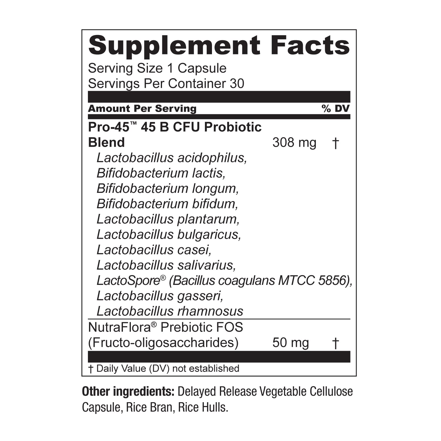 Live Conscious PRO45 Probiotics for Women & Men: Comprehensive Formula, 45 Billion CFU, 11 Strains, Dairy Free - w/Prebiotics and Probiotics Live Conscious buy supplements canada