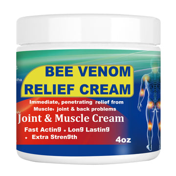 DUBOONAIO Bee Venom Joint Muscle Bone Cream, High Strength Fast Acting, Help for Back, Neck, Hand, Feet, Knee, Muscle, Shoulder, Wrist, Elbow, Hip, Nerve, Ankle, Foot Discomfort DUBOONAIO buy supplements canada