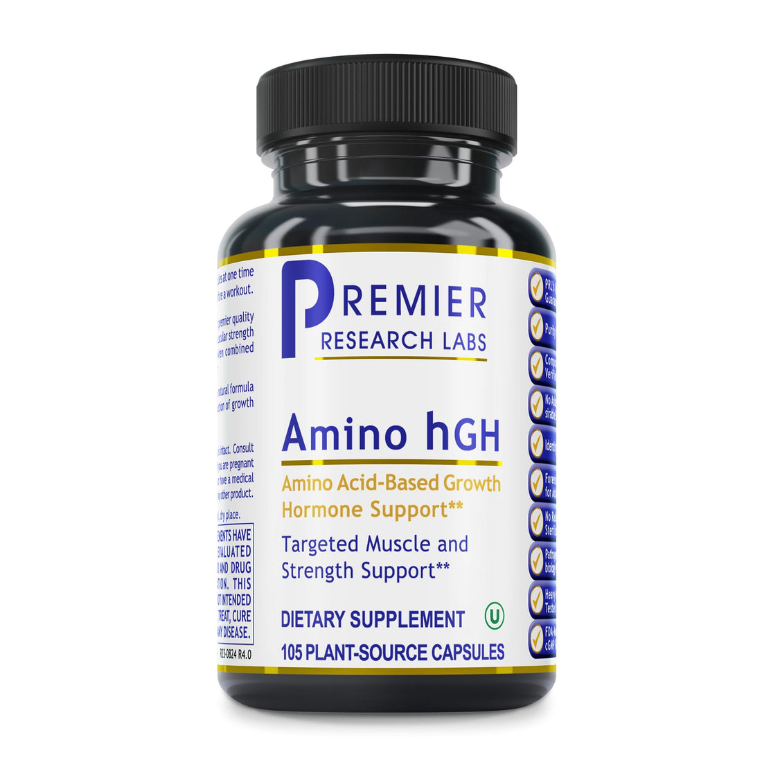 Premier Research Labs Amino HGH - HGH Supplements for Men, HGH Supplements for Women, Amino Acids, L-Arginine, L-Lysine, HGH Enhancer, Support Human Growth Hormone and Muscle Growth - 105 Capsules Premier Research Labs buy supplements canada