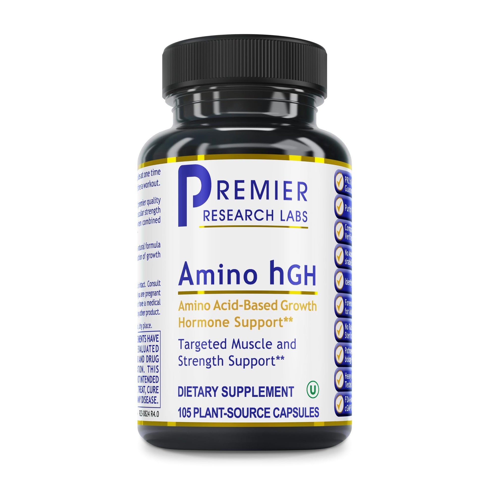 Premier Research Labs Amino HGH - HGH Supplements for Men, HGH Supplements for Women, Amino Acids, L-Arginine, L-Lysine, HGH Enhancer, Support Human Growth Hormone and Muscle Growth - 105 Capsules Premier Research Labs buy supplements canada