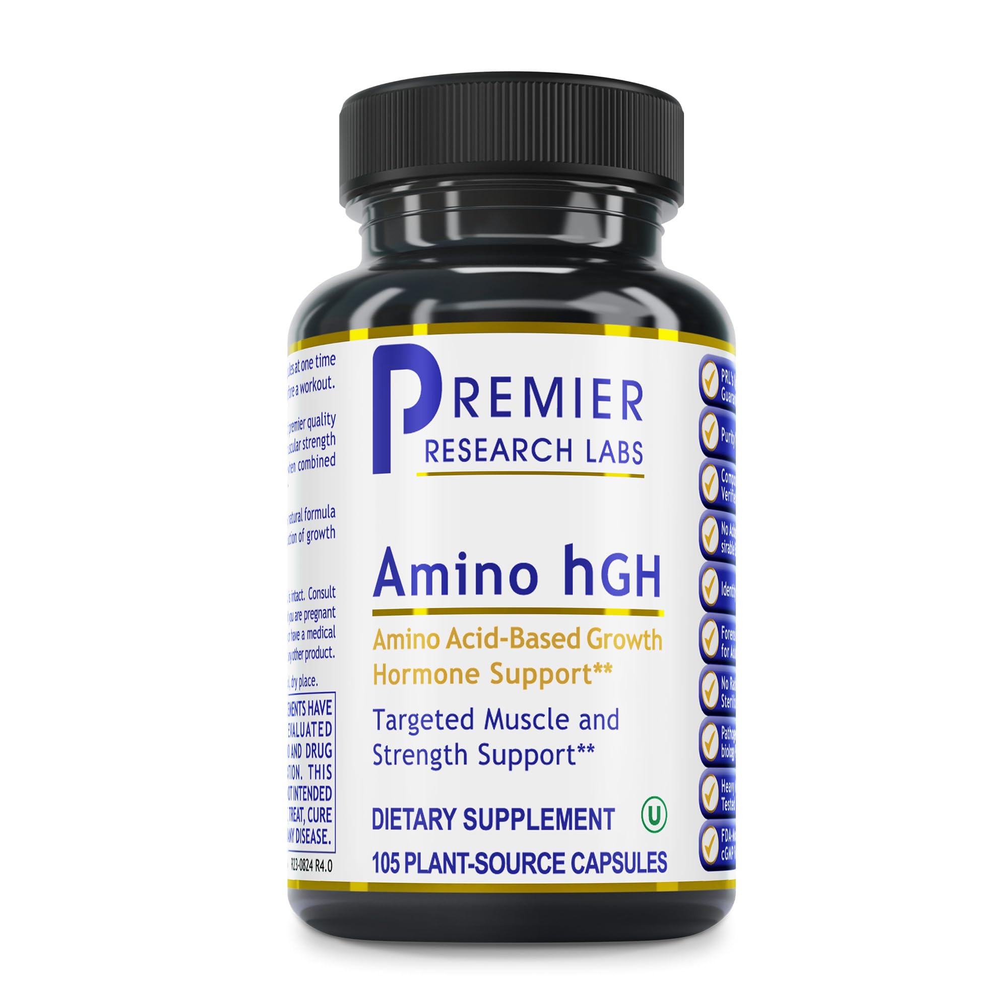 Premier Research Labs Amino HGH - HGH Supplements for Men, HGH Supplements for Women, Amino Acids, L-Arginine, L-Lysine, HGH Enhancer, Support Human Growth Hormone and Muscle Growth - 105 Capsules Premier Research Labs buy supplements canada