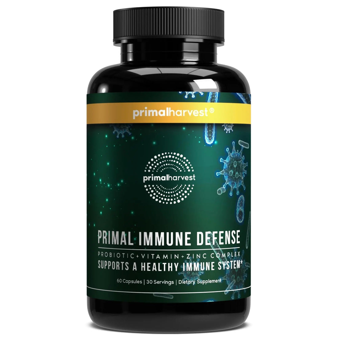 Primal Harvest Immune Defense 10-in-1 Supplement with Probiotics, Zinc, and Vitamins C, D3, K2, B6 Daily Immune Support for Adults Primal Harvest buy supplements canada