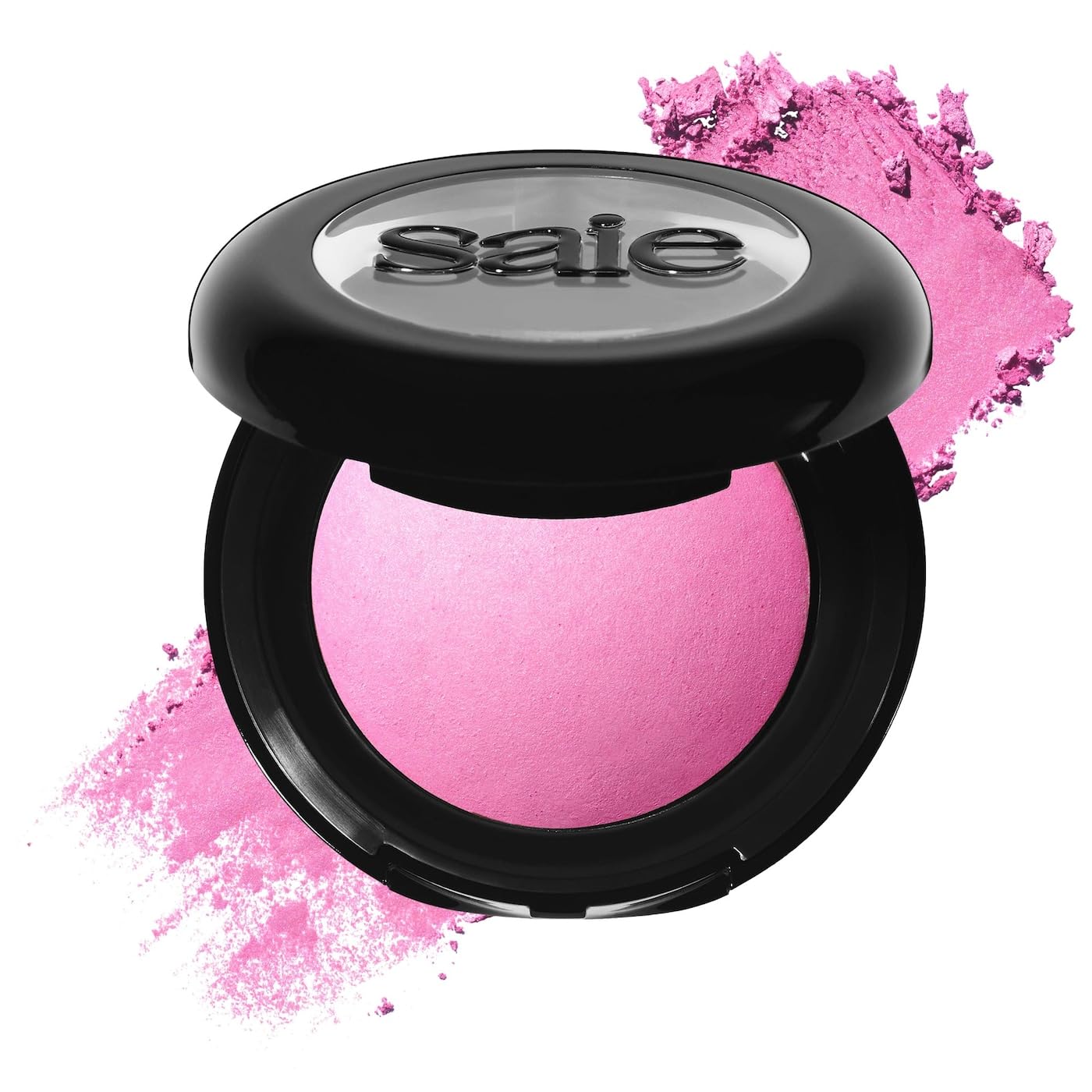 Saie Blush & Brush Duo - SuperSuede Baked Blush in Bella (.01 oz) & Powder Blush Brush - Talc-Free, Moisturizing Blush with Vegan, Fluffy Brush for Seamless Application Saie buy supplements canada