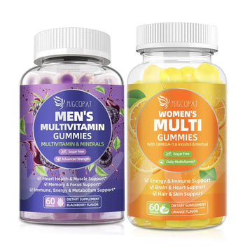 Migcopat Men & Women Multivitamin Gummies Buddles - Power Couple Nutrition Pack Migcopat buy supplements canada
