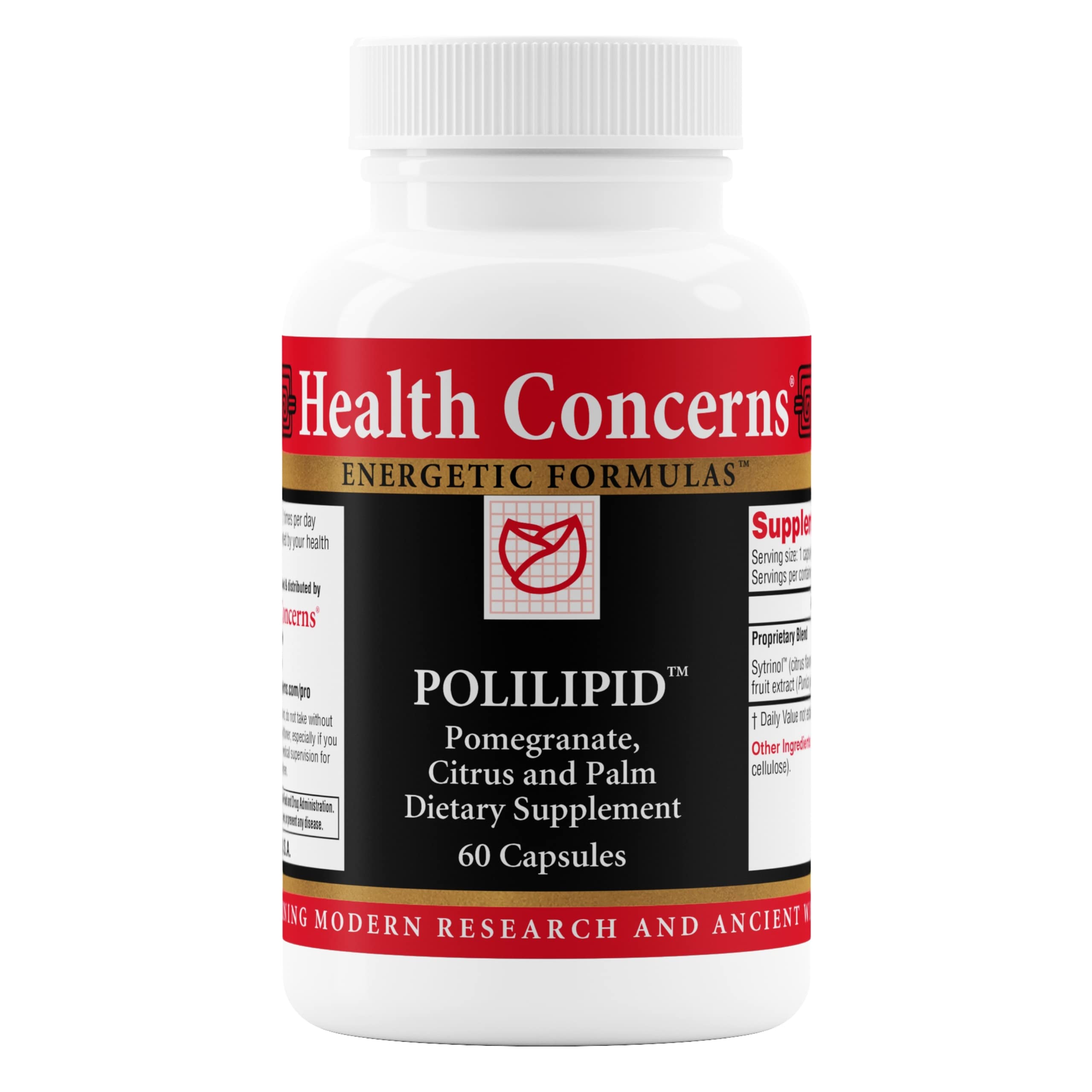 Health Concerns Polilipid – Cardiovascular Support & Cholesterol Health – Heart Wellness with Sytrinol & Pomegranate Extract – Antioxidant Support Supplement – Chinese Herbal Supplements – 60 Capsules Health Concerns buy supplements canada