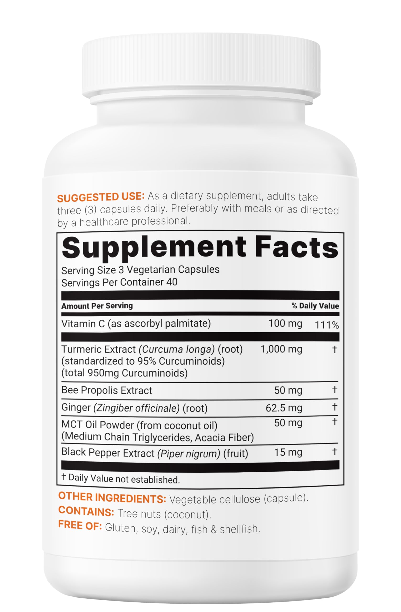 Micro Ingredients Pure Turmeric Curcumin Supplement 1,000mg – 95% Curcuminoids with Black Pepper & Ginger – High Absorption for Joint & Antioxidant Support Micro Ingredients buy supplements canada