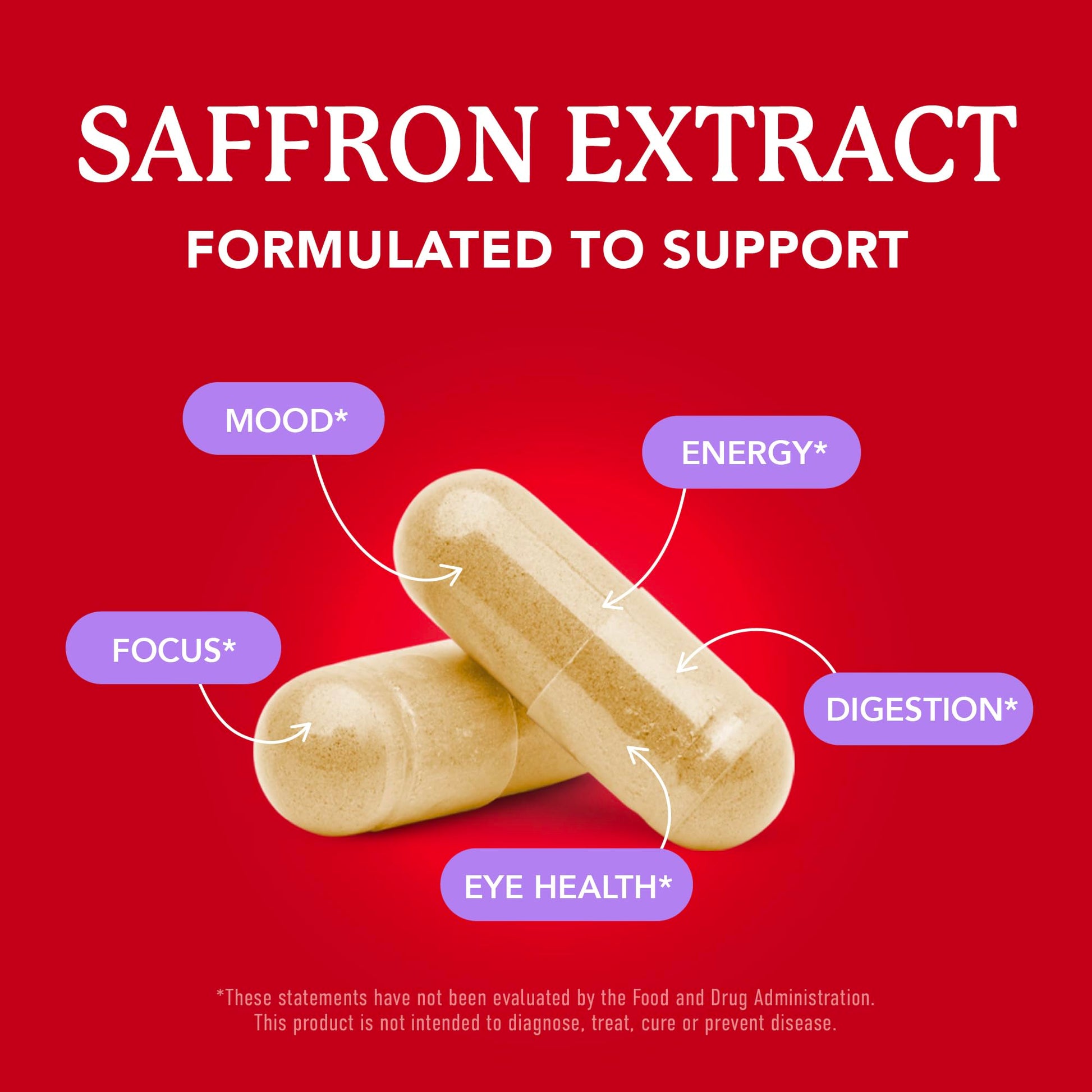 Saffron Supplements 88.5mg | 3-Month Supply | Pure Saffron Extract Capsules for Mood, Focus, Eye Health & Energy Balance Support | Crocus Sativus Extract | Gluten-Free & Non-GMO | 90 Capsules SMNutrition buy supplements canada