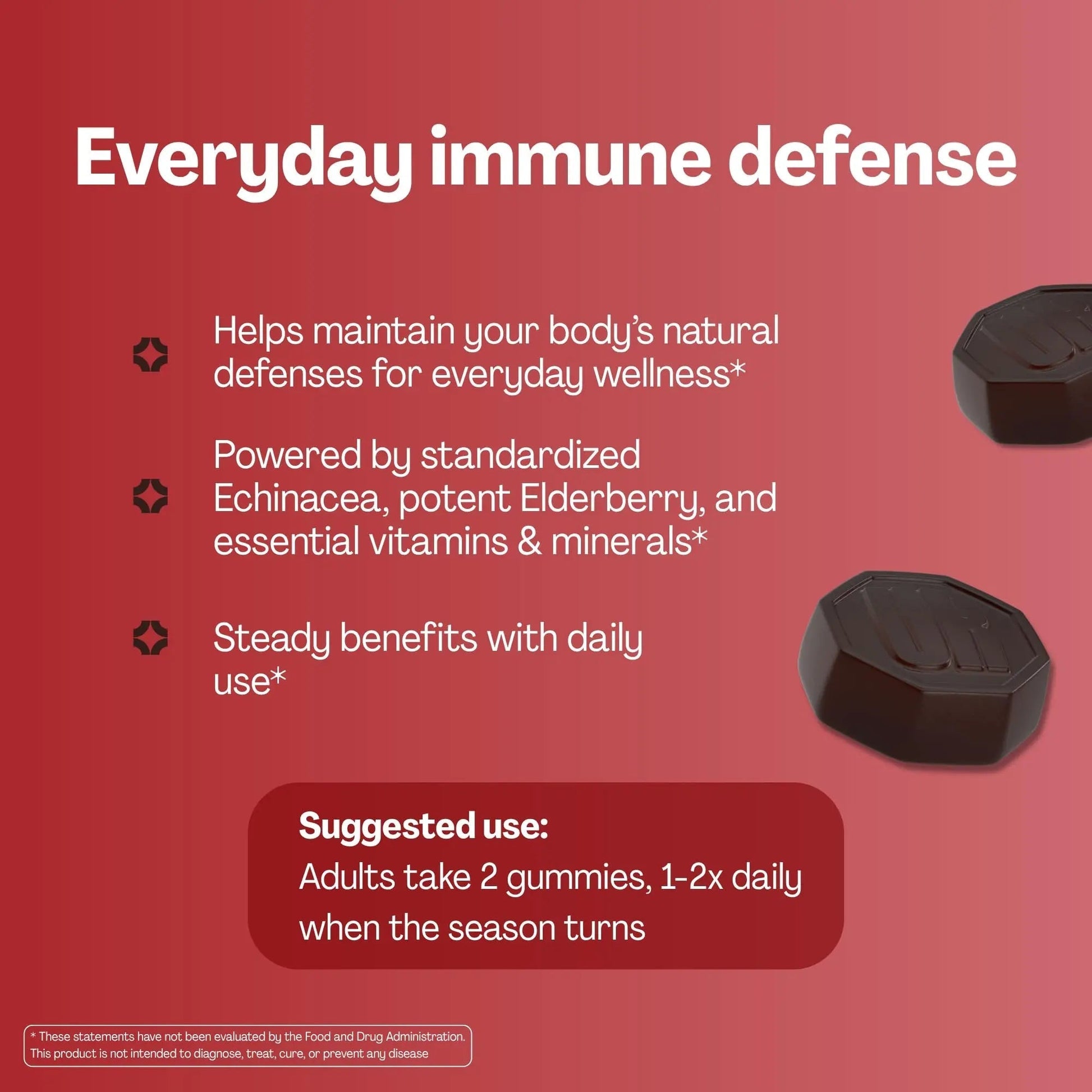URVI® Immune Support Gummies - Vitamin C, D3 K2, E, Niacin, Zinc & Selenium with Elderberry & Echinacea URVI buy supplements canada