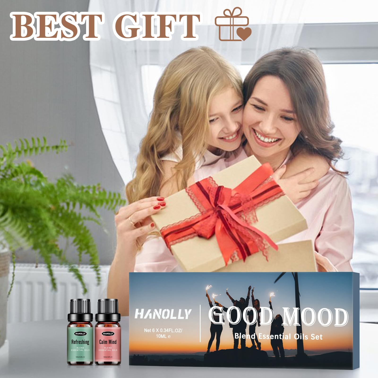 Essential Oils Blend Set, Fragrance Oil Aromatherapy Essential Oils Kit for Diffuser (6x10ML) Hanolly buy supplements canada