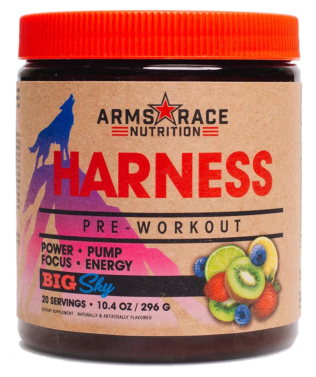Arms Race Nutrition Harness Pre-Workout, 20 Servings (Big Sky) Arms Race Nutrition buy supplements canada