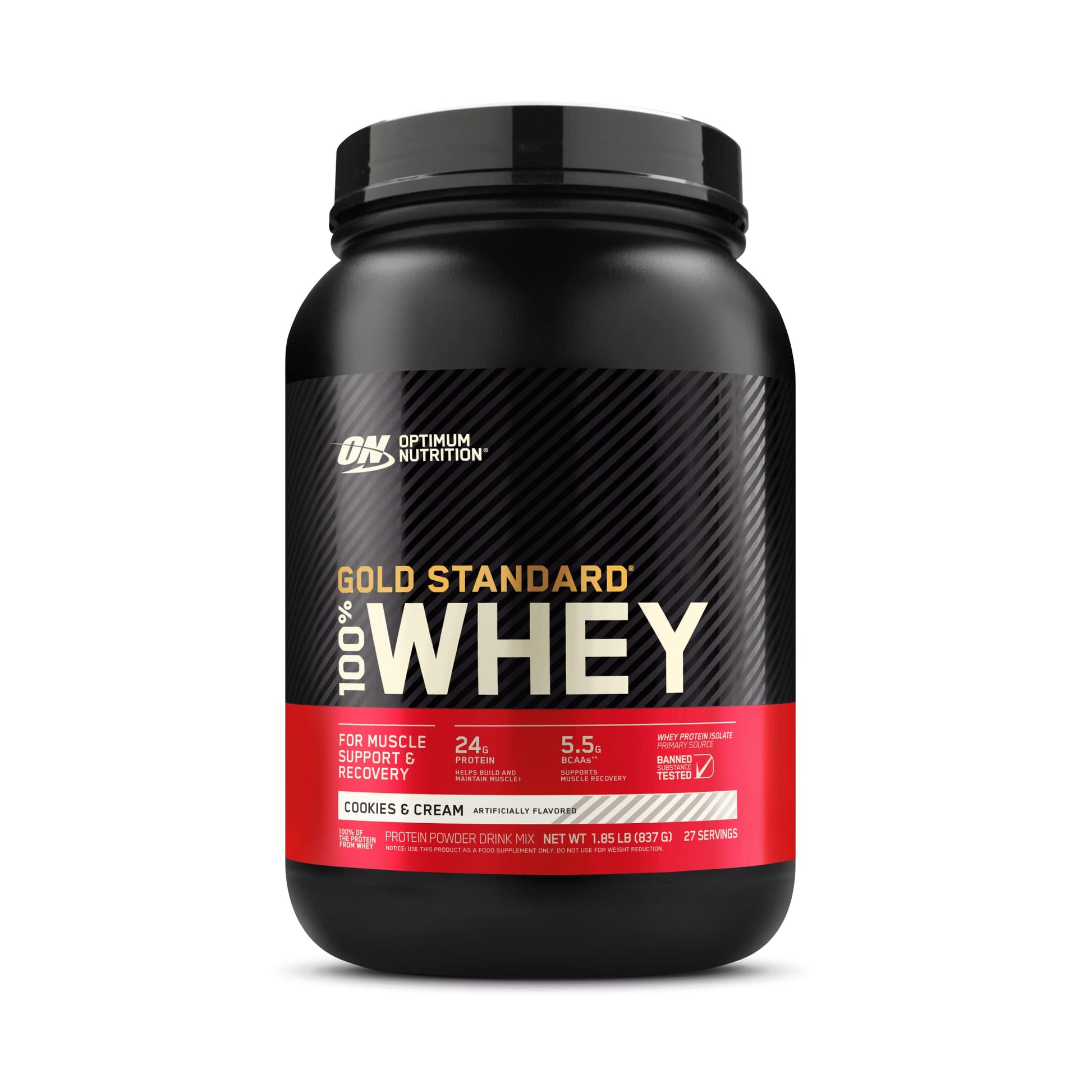 Optimum Nutrition Gold Standard 100% Whey Protein Powder, Cookies & Cream Optimum Nutrition buy supplements canada