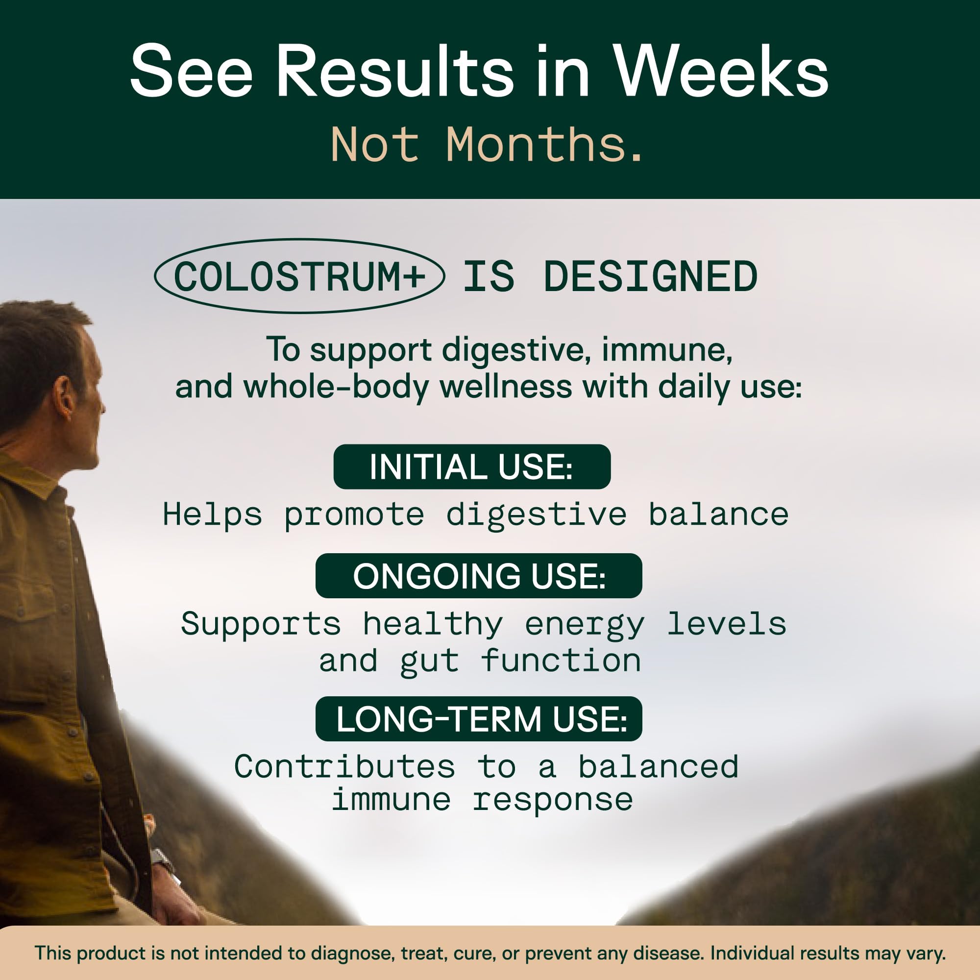 Adapt Naturals Colostrum Supplement with Lactoferrin & Beta-Glucan, Bio-Avail Grass Fed Bovine Colostrum Powder for Gut Health, Immune Support & Vitality | Non-GMO, 2500mg, Unflavored - 30 Days Supply ADAPT NATURALS BY CHRIS KRESSER buy supplements canada