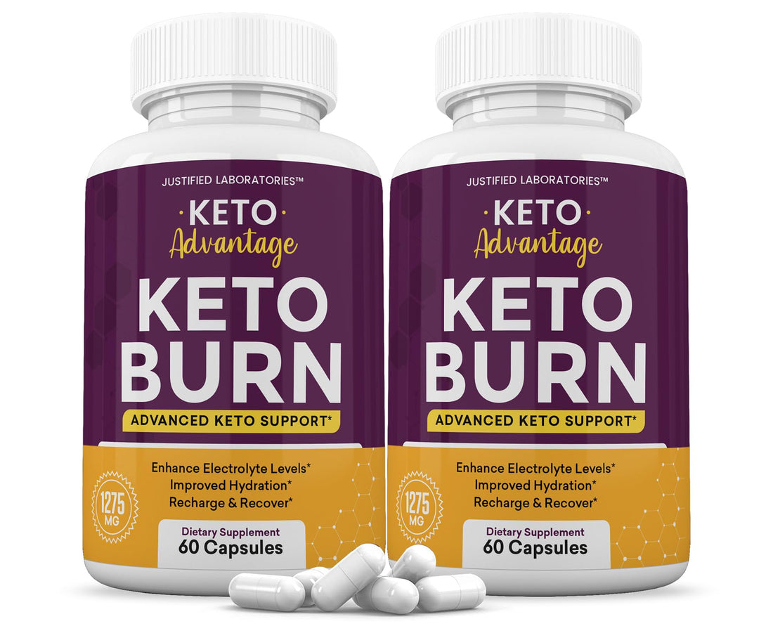 (2 Pack) Keto Advantage Keto Burn Pills 1275MG New & Improved Formula Contains Apple Justified Laboratories buy supplements canada