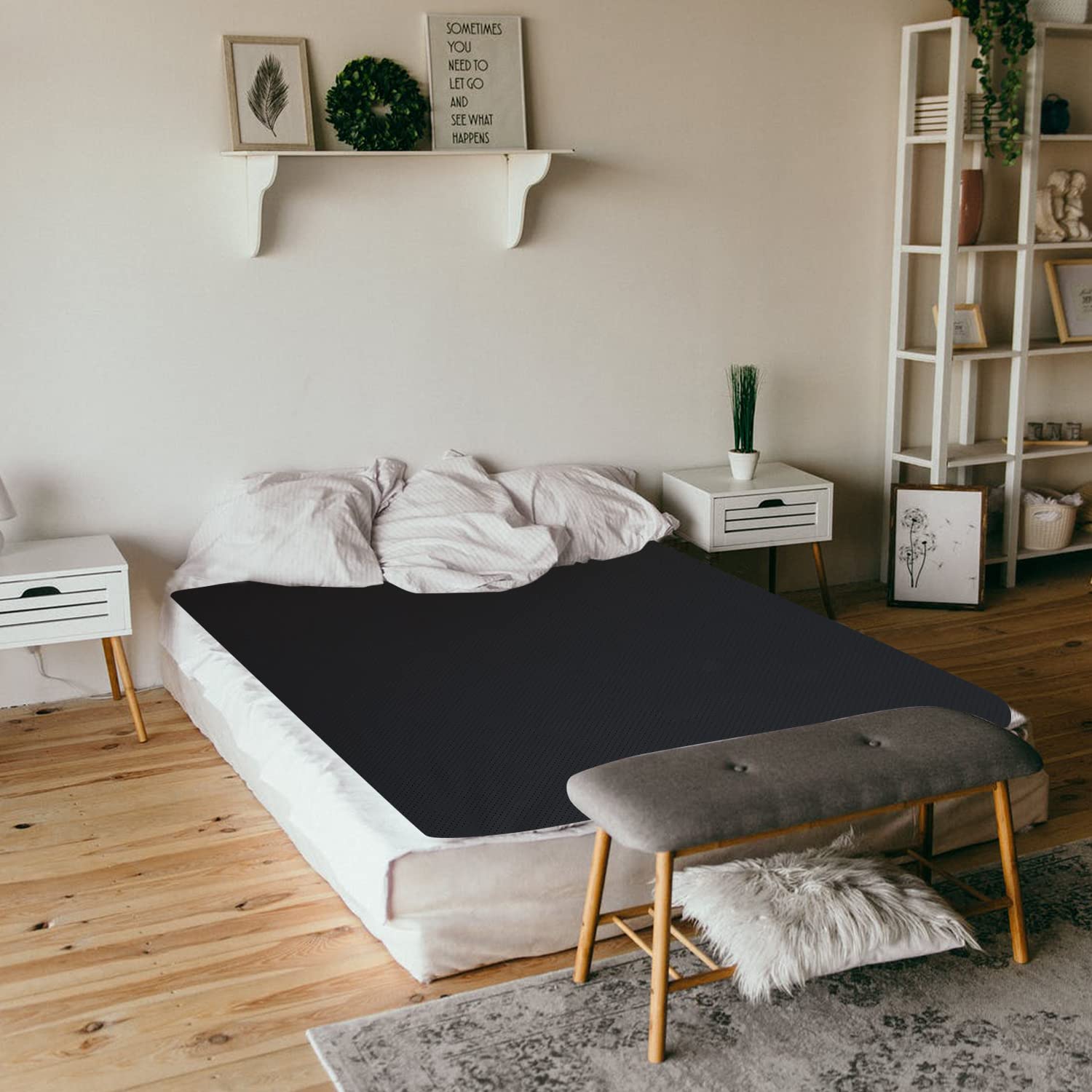 Grounding Mat, Grounding Mattress Cover Pad Grounding Mats Earth Connected Conductive Carbon Alfredx buy supplements canada
