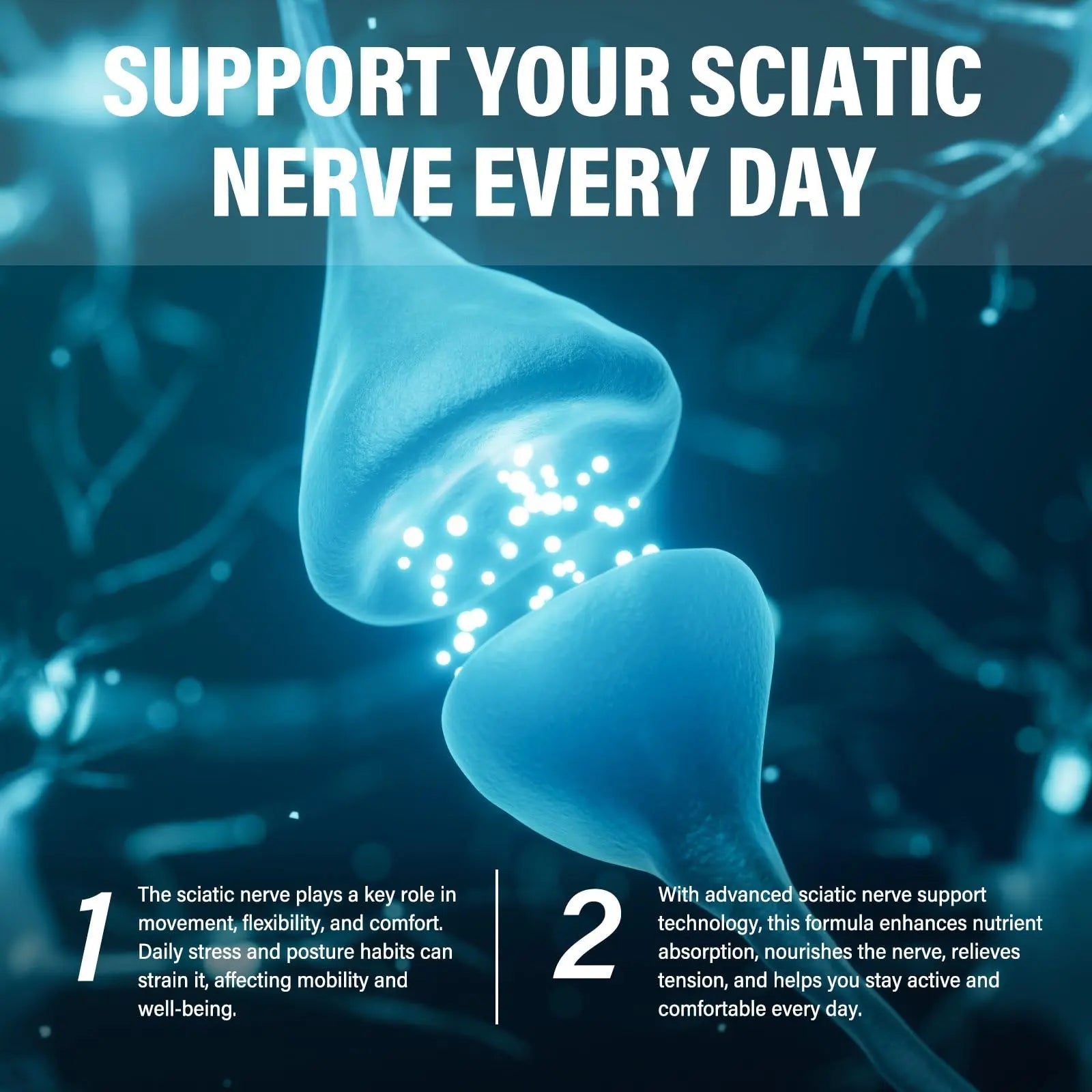 Sciatic Nerve Support Supplement, 120 Capsules Nerve Savior for Neuropathy, Premium Formula with Natural Botanical & Vitamin Complex Vivaherbal buy supplements canada