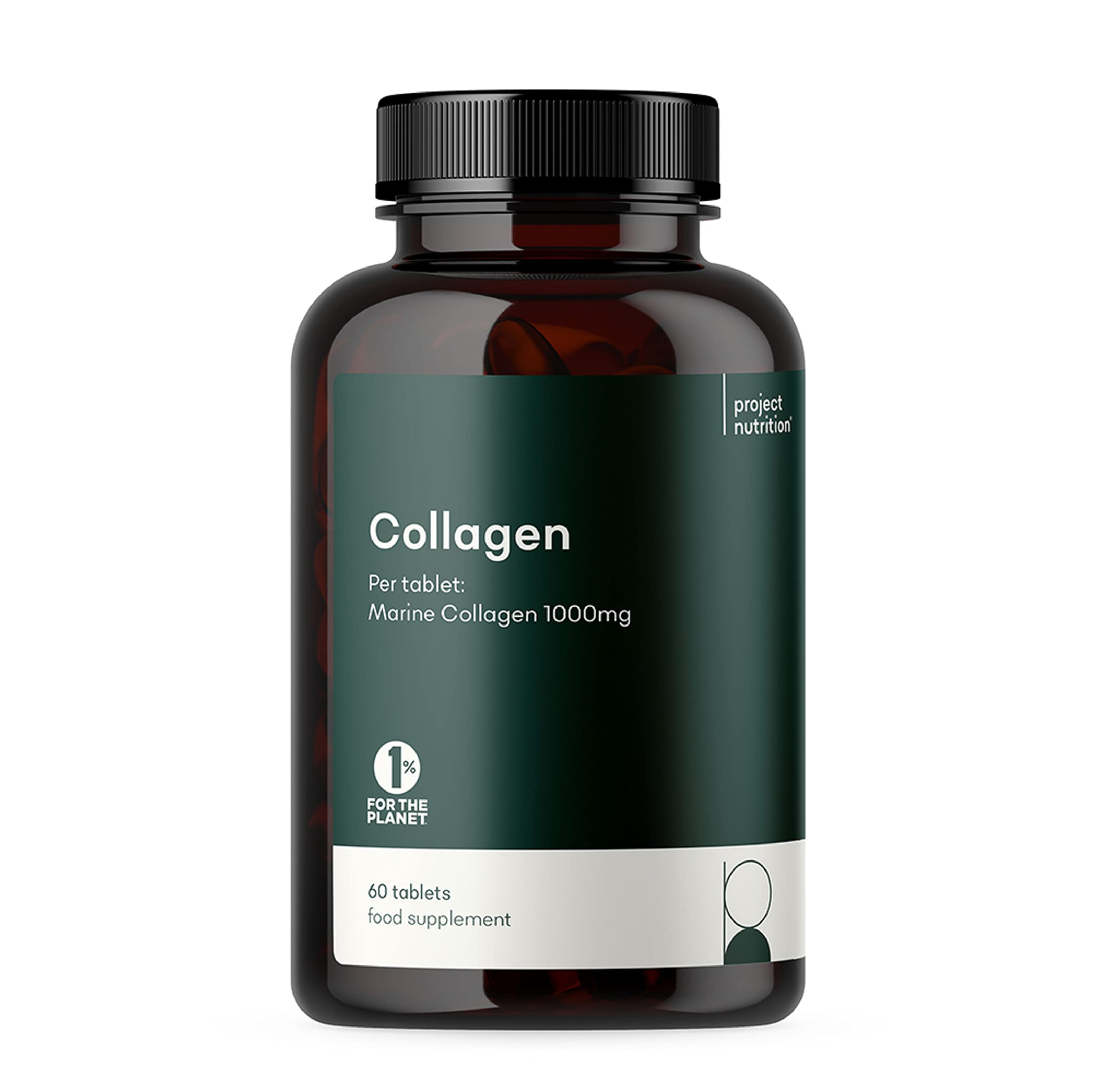Pure Collagen Tablets - High Strength 1000mg Peptan Marine Collagen Supplements - Collagen Powder Project Nutrition buy supplements canada