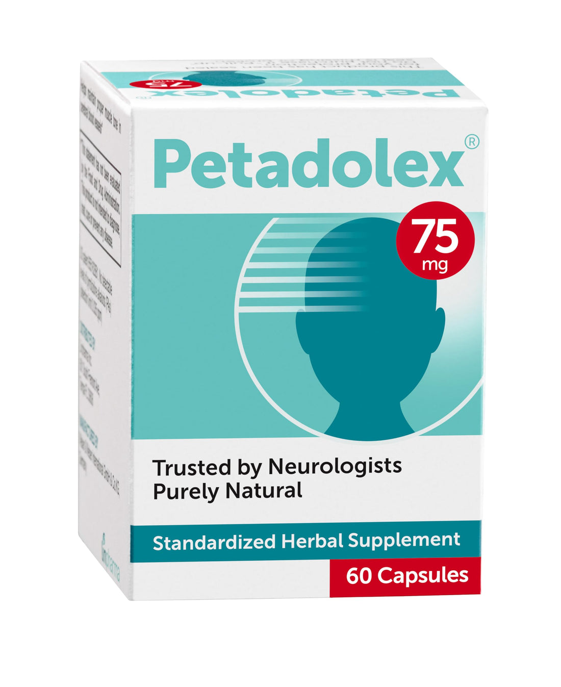 Petadolex - Migraine Relief - Patented Butterbur Root Extract, 75mg PA-Free Butterbur Extract Petadolex buy supplements canada