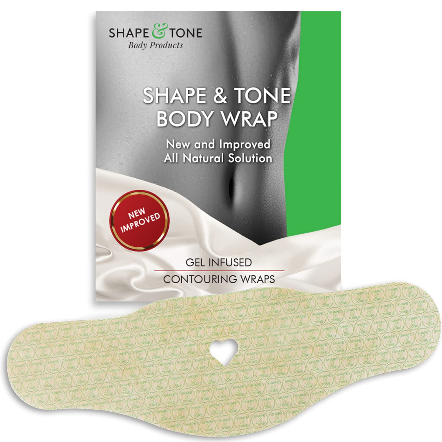 Moisturizing Body Wrap - New and Improved All Natural Body Applicator (5 WRAPS) Shape and Tone Body Products buy supplements canada