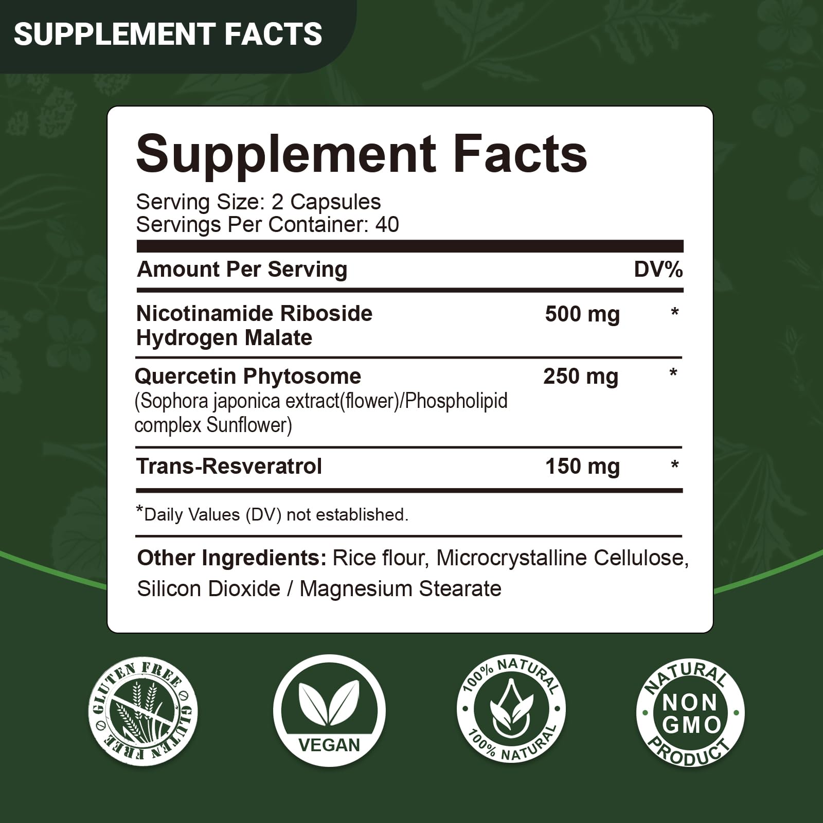 Airboy NAD Supplement with Nicotinamide Riboside Resveratrol & Quercetin 900 mg, NMNH Alternative for Men and Women Support Anti-Aging, Energy, Focus - 80 Capsules Airboy buy supplements canada