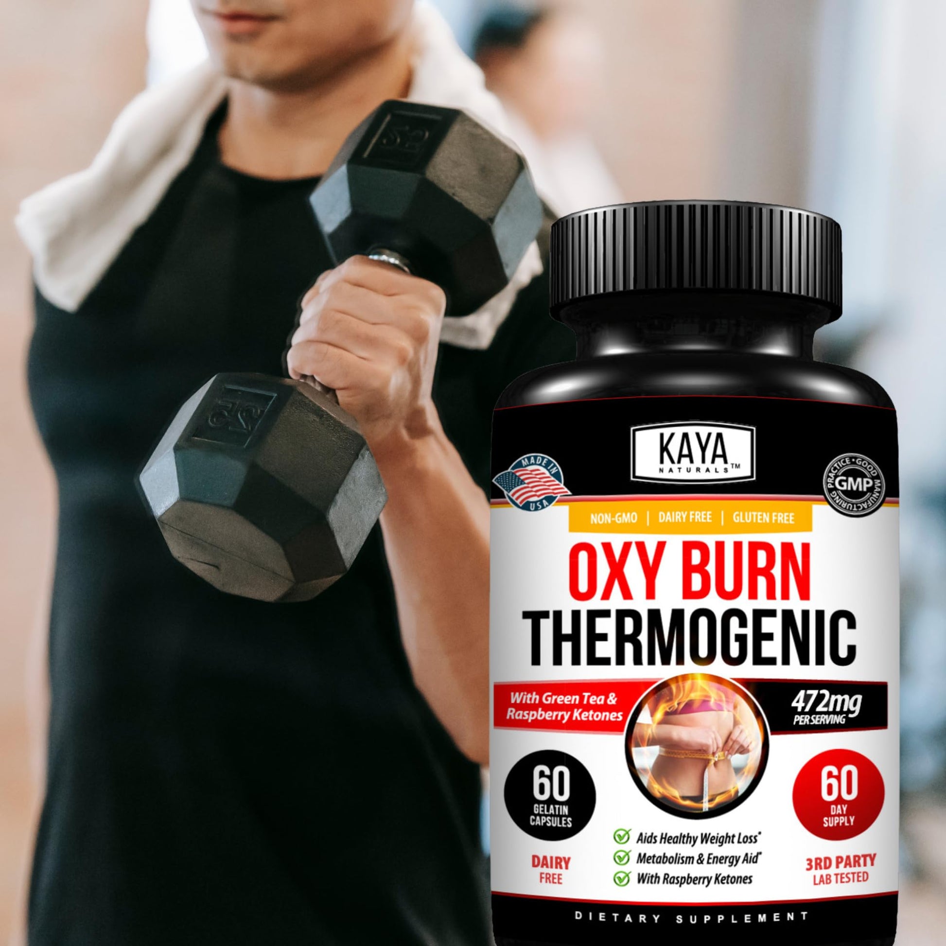 Kaya Naturals Supreme Fat Burner - Weight Loss Pills Women & Men - Appetite Suppressant Supplement - Powerful Thermogenic Diet Pills Kaya Naturals buy supplements canada