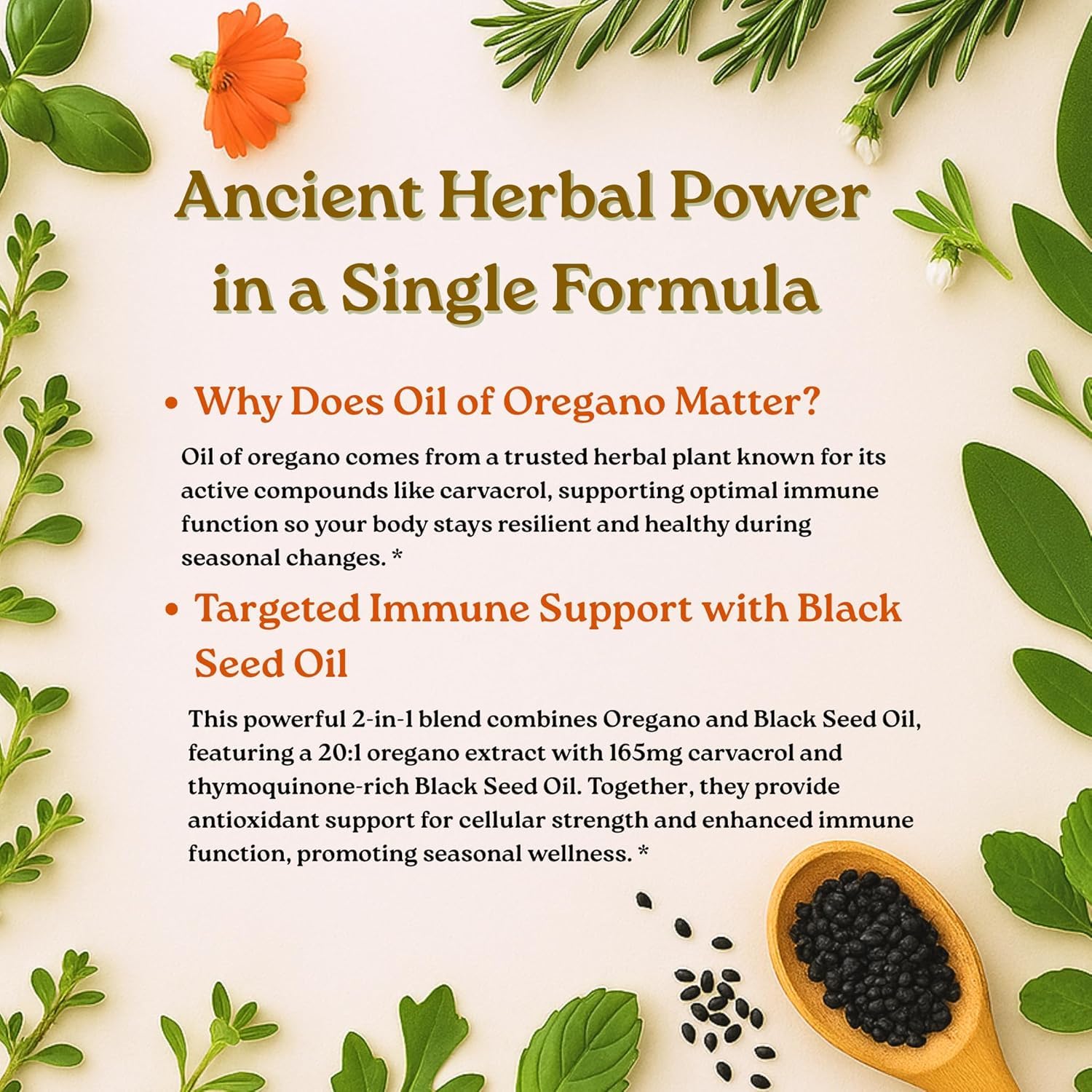 Micro Ingredients Oil of Oregano Softgels, 300 Count | 2 in 1 Formulated | 4X Strength Carvacrol & Thymoquinone | Plant Based, Non-GMO Micro Ingredients buy supplements canada