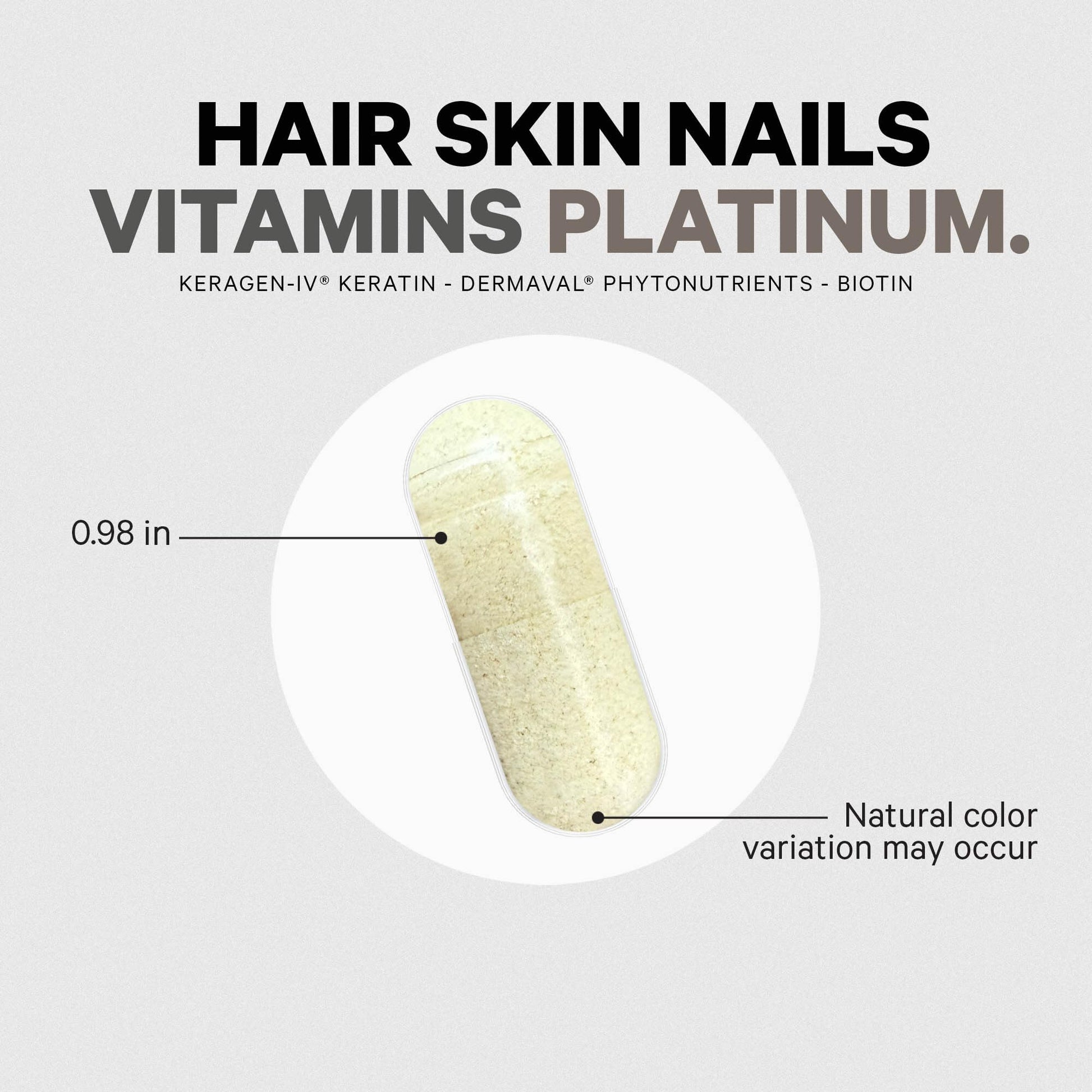 Codeage Hair Skin Nails Vitamins Platinum - KeraGEN-IV Keratin, Dermaval - Hair Fall, Skin Elasticity & Moisture Support - Biotin 5000, Collagen, Vitamin C, Coffeeberry, PABA Supplement - 60 Capsules Codeage buy supplements canada