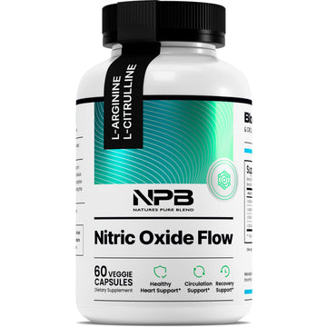Nature's Pure Blend Nitric Oxide Supplements for Men – L-Arginine L-Citrulline – Heart Support & Flow Circulation Booster – 1500MG L Arginine and L Citrulline, Preworkout, Bodybuilding Nature's Pure Blend buy supplements canada
