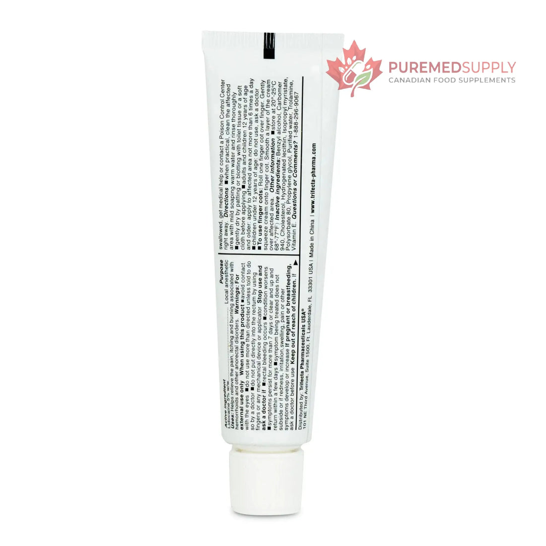 RectaEase 5% Lidocaine Hemorrhoid Topical Relief Cream, Rapid Numbing for Itching & Burning, Extra Strength Anorectal Treatment for Sensitive Areas, Advanced Formula for Fast Soothing Care, 1 oz Tube RectaEase buy supplements canada