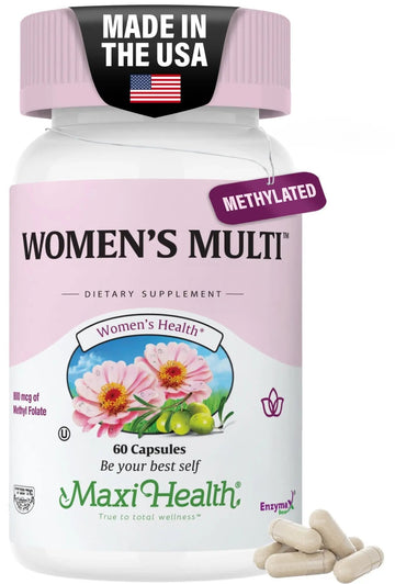 Womens Multivitamin – Methylated Multivitamin for Women with 23 Key Vitamins C, D, B6, B12, Calcium, Probiotics, Biotin & More Maxi Health buy supplements canada
