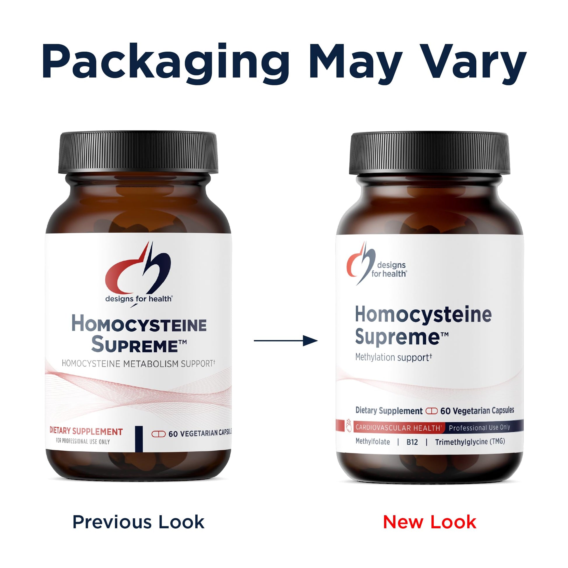 Designs for Health Homocysteine Supreme - Methylated B Vitamins with Riboflavin, B6, B12, Folate, L-Serine & TMG for Brain Support & Heart Health - Methylated Multivitamin (60 Capsules) Designs for Health buy supplements canada