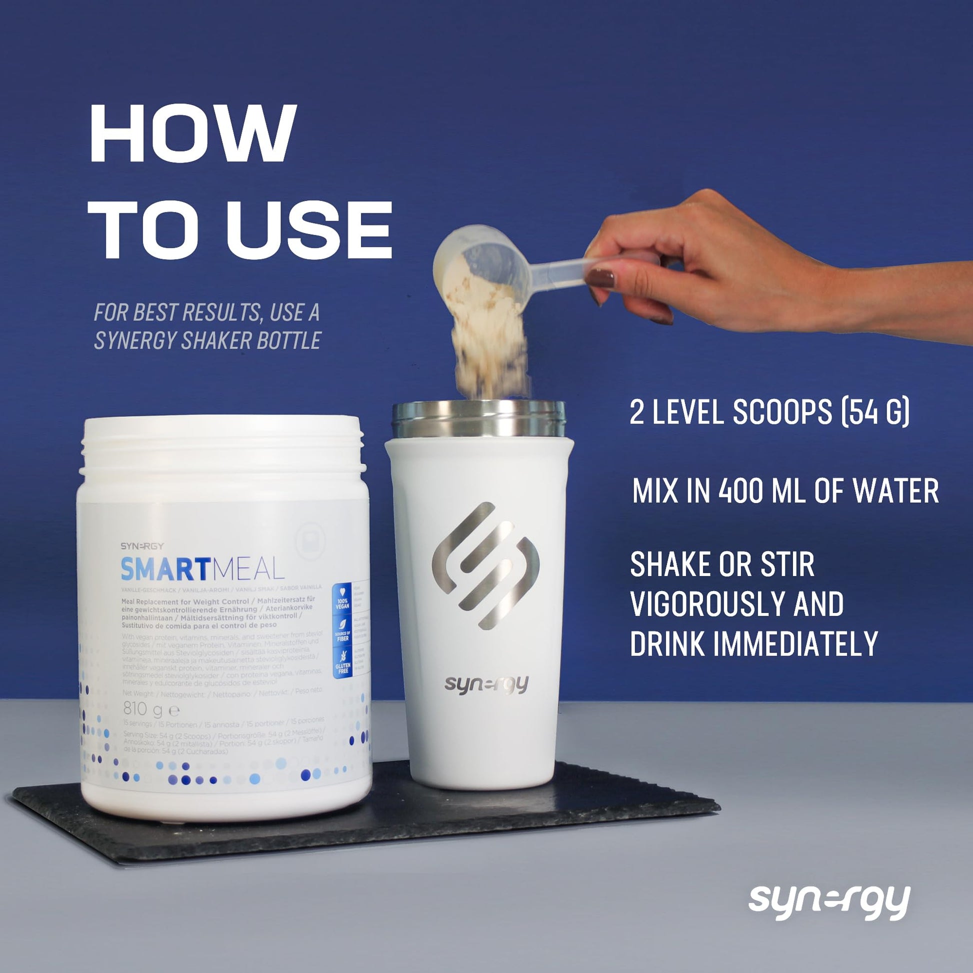 Synergy Worldwide Smartmeal 810 g | 24g protein powder meal replacement Synergy Worldwide buy supplements canada