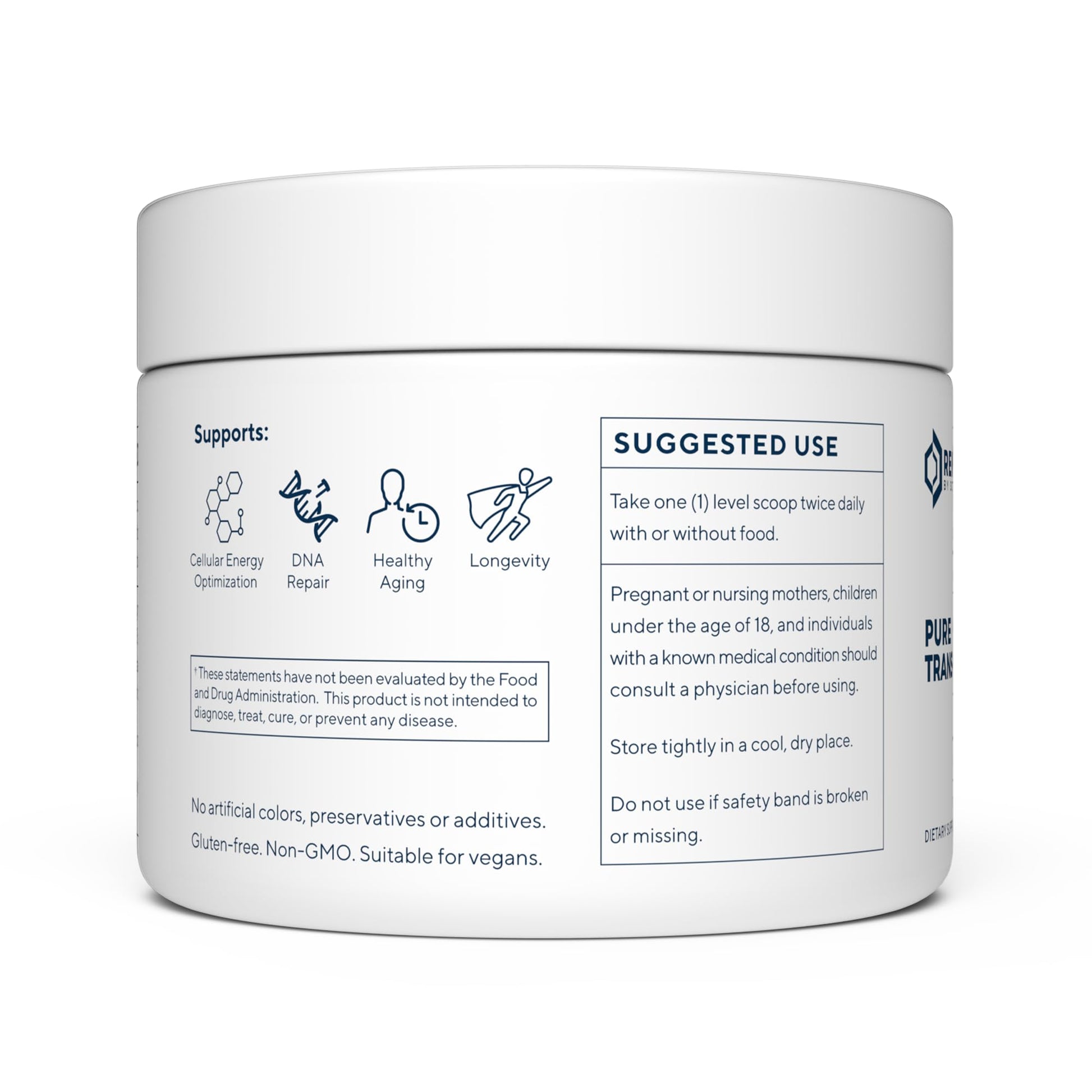 Renue By Science Resveratrol | High Strength Resveratrol Supplement | 100g Trans Resveratrol Powder | Reservatrol 200 Day Supply | Non-GMO & Allergen Free | Manufactured in The USA Third-Party Tested Renue By Science buy supplements canada