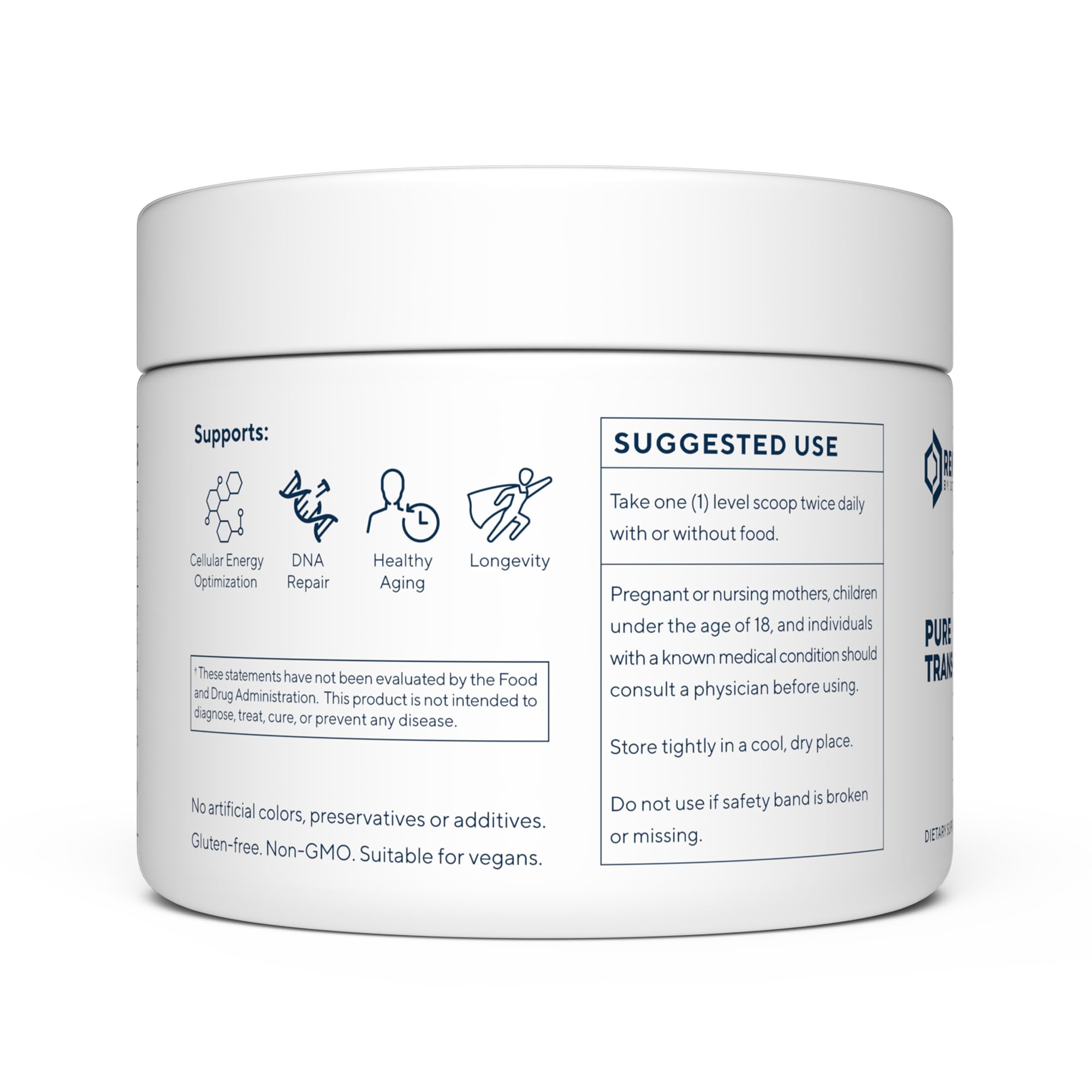 Renue By Science Resveratrol | High Strength Resveratrol Supplement | 100g Trans Resveratrol Powder | Reservatrol 200 Day Supply | Non-GMO & Allergen Free | Manufactured in The USA Third-Party Tested Renue By Science buy supplements canada