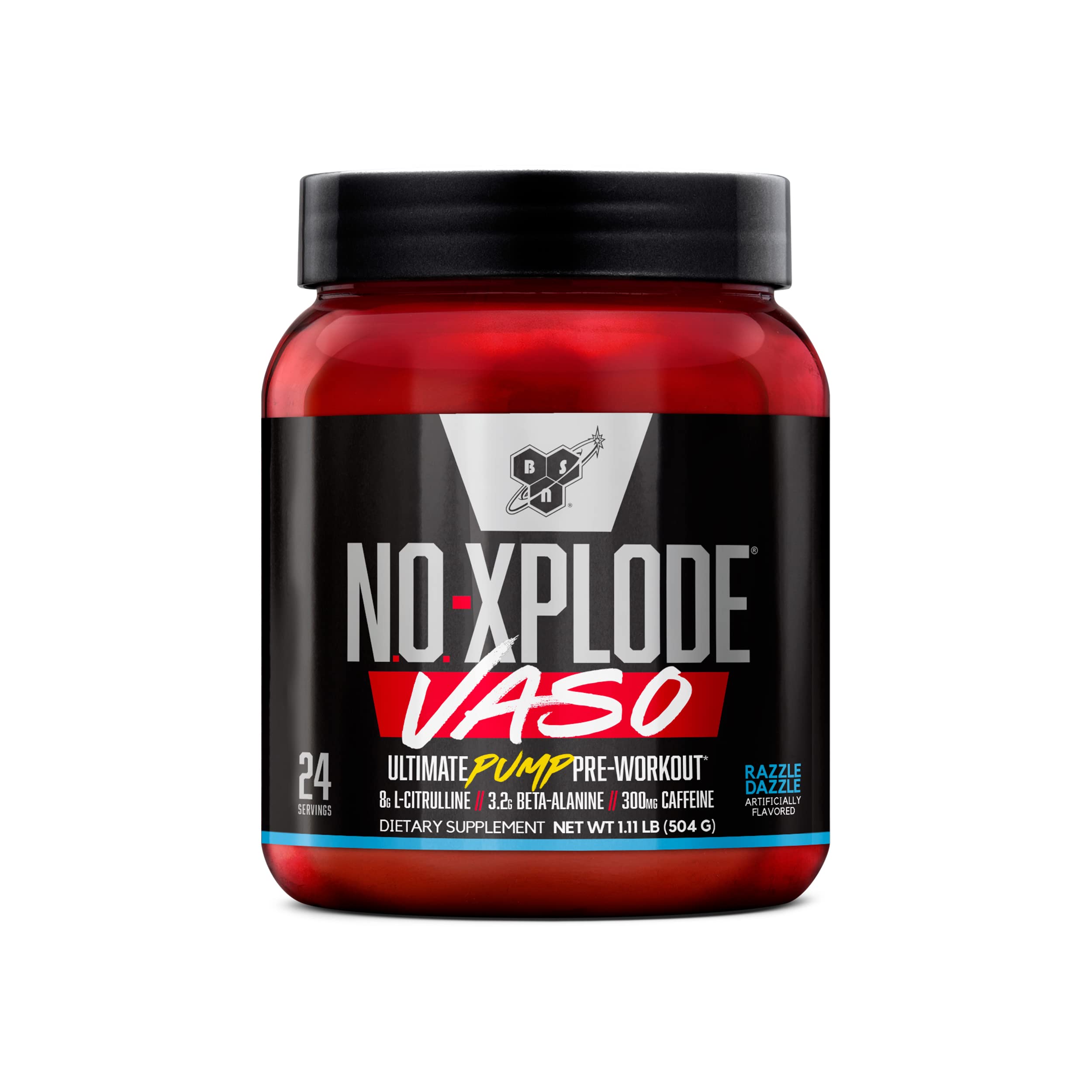 BSN N.O.-XPLODE Vaso Pre Workout Powder with 8g of L-Citrulline and 3.2g Beta-Alanine BSN buy supplements canada