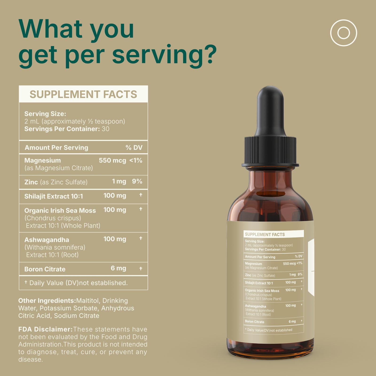JOHN RAMBO Shilajit Liquid Drops with Sea Moss, Ashwagandha, Zinc, and Magnesium – Liquid Multimineral Supplement for Women and Men – Terra Mineral JOHN RAMBO buy supplements canada