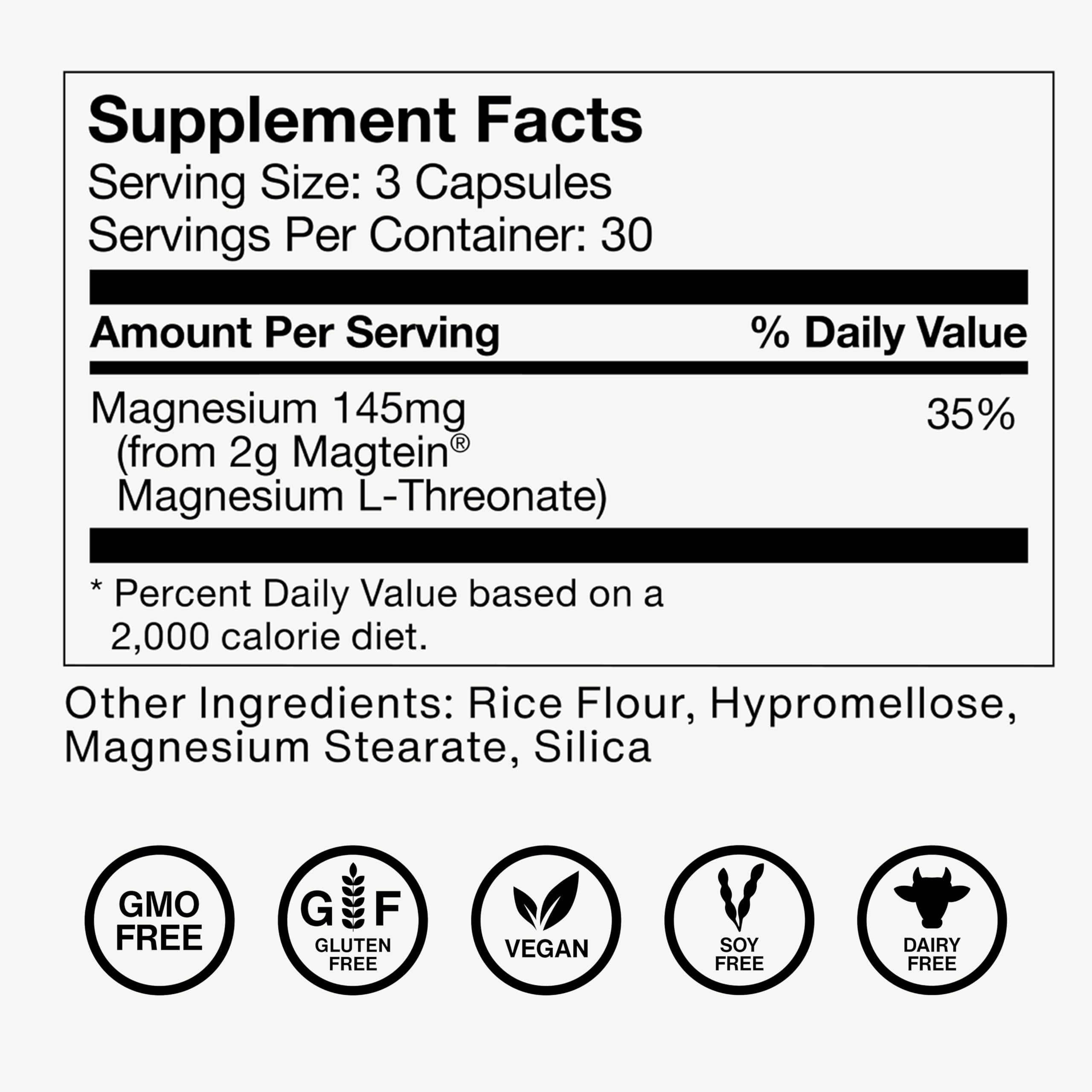 Momentous Magtein Magnesium L-Threonate - Brain & Rest Support Supplement - Boosts Cognitive Function & Sleep Quality Momentous buy supplements canada