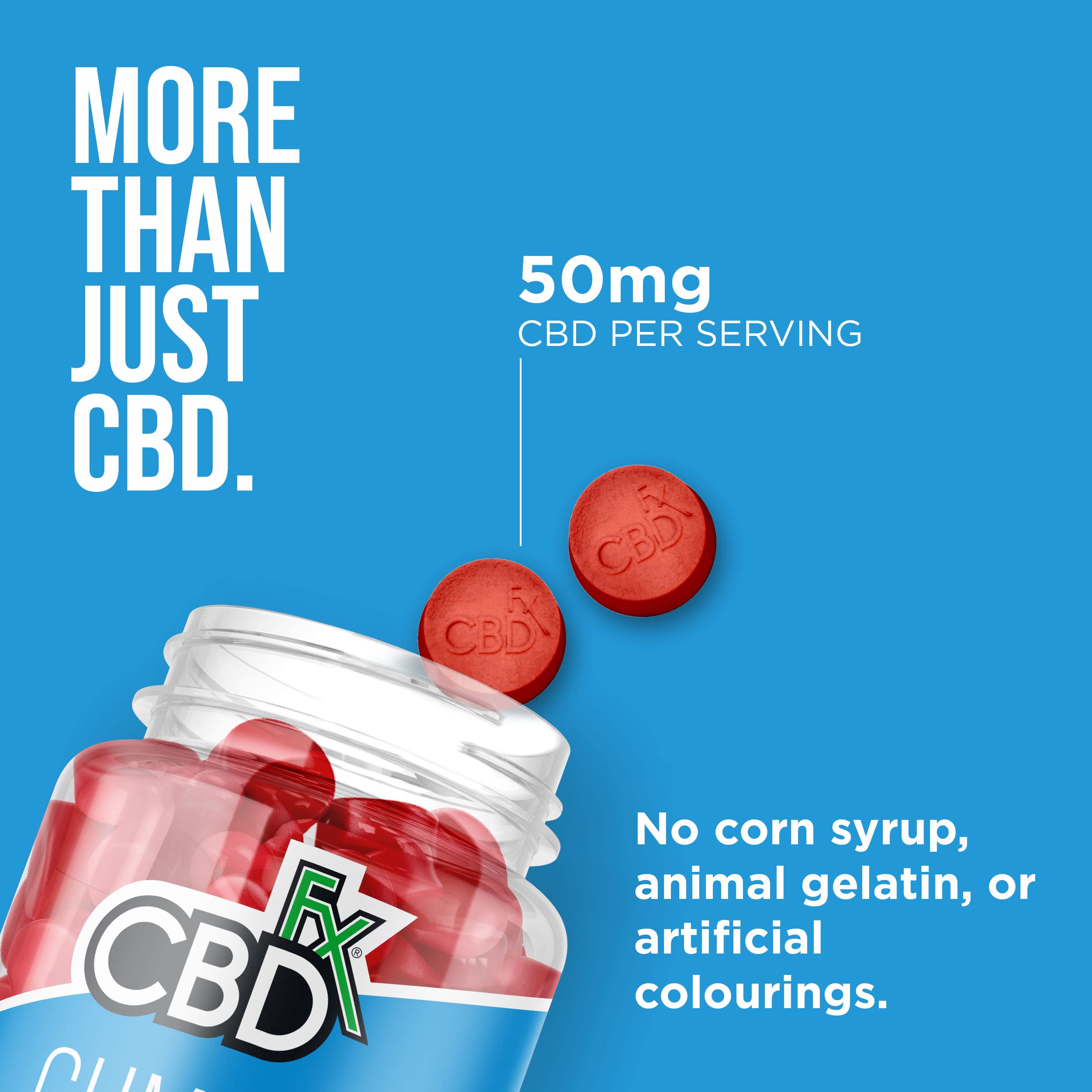 CBDfx 1500mg CBD High Strength Vegan Mixed Berry Gummies 25mg CBD per Gummy CBDFX buy supplements canada
