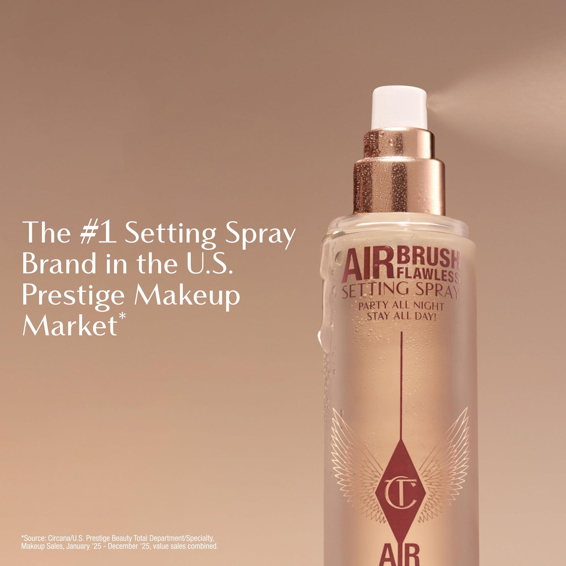 Charlotte Tilbury Airbrush Flawless Setting Spray - Ultra-Fine Hydrating Mist to Prime Charlotte Tilbury buy supplements canada
